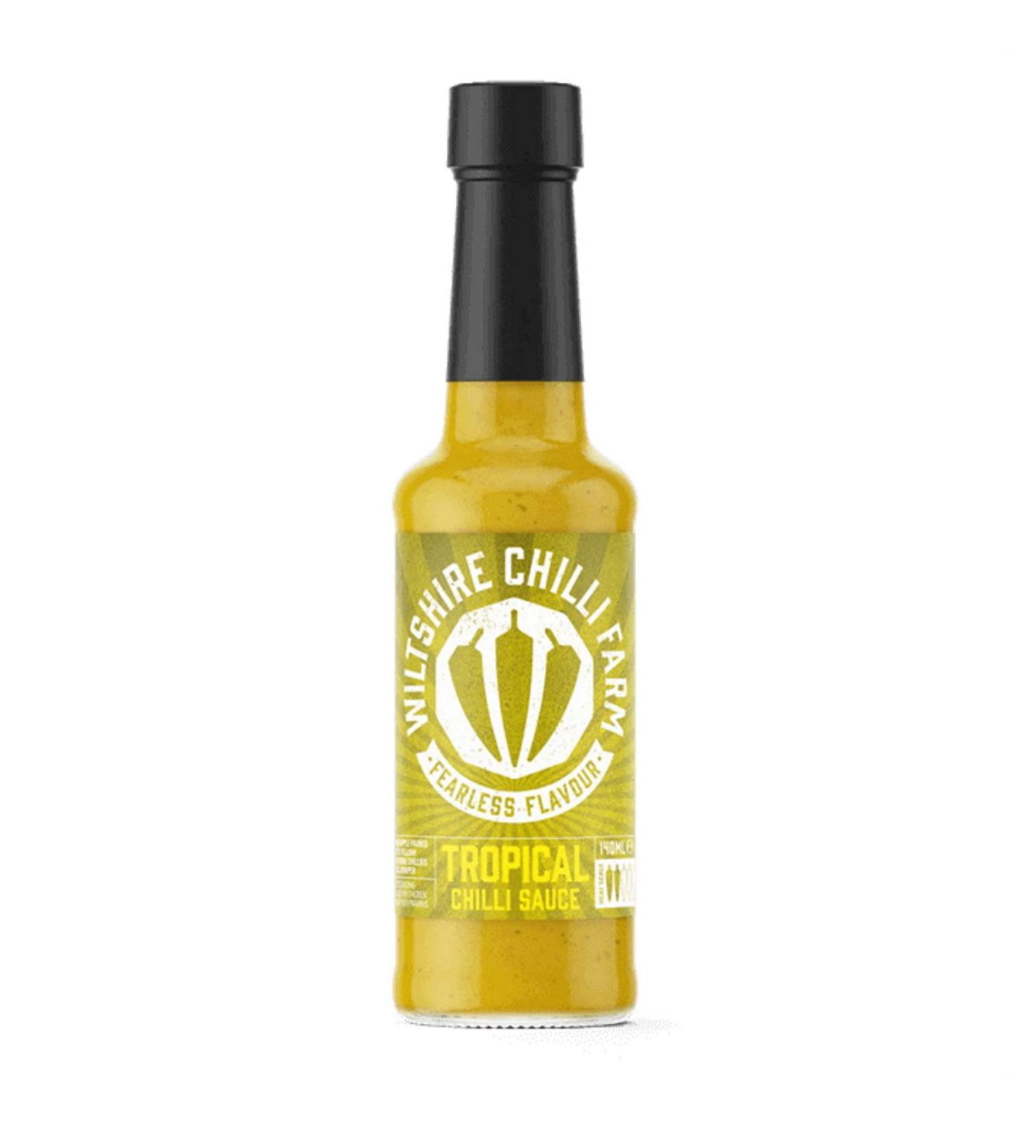 Wiltshire Chilli Farm Tropical Chilli Hot Sauce 140ml