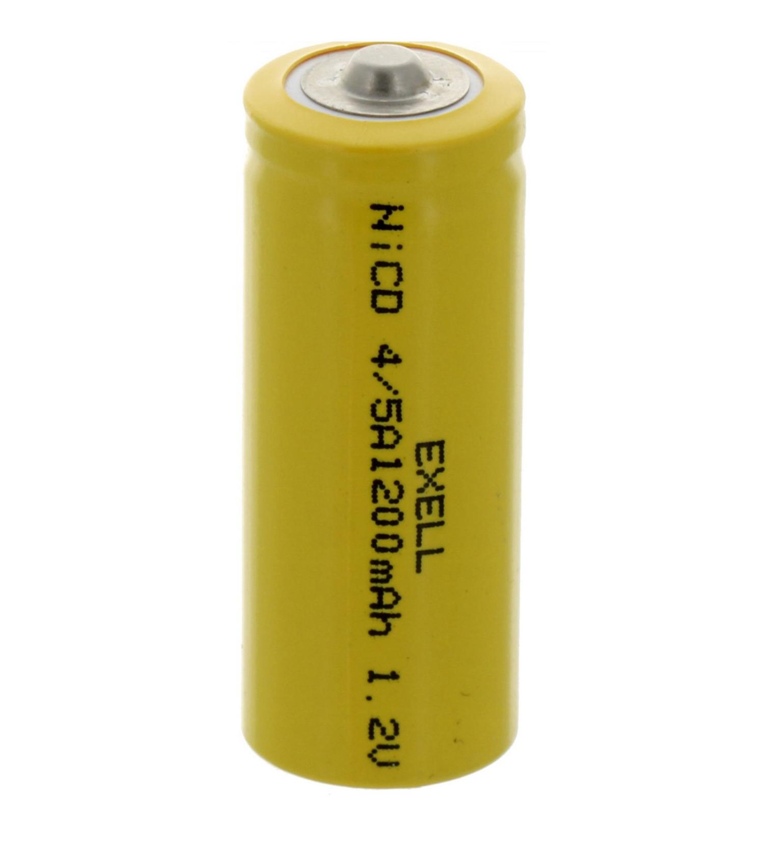 Buy Exell 4/5A 1.2V 1200mAh NiCD Rechargeable Battery - Ideal for Telecom UPS Smart Grids & More | International Shipping Available - Buy Online on SooperMarket.com