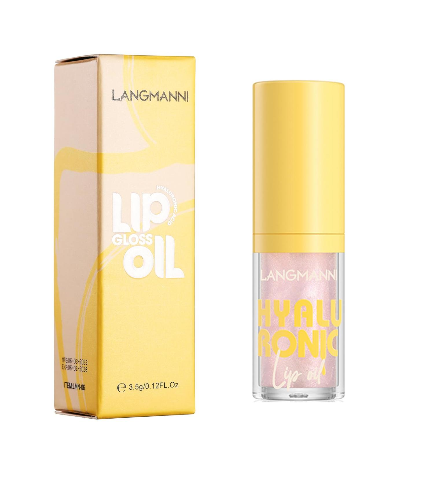 Moisturizing Lip Oil Nourishing And Hydrating Lip Care For Dry Lips Long Lasting Lip Balm For Women Party Makeup Lip Gloss crystal - Buy Online on SooperMarket.com