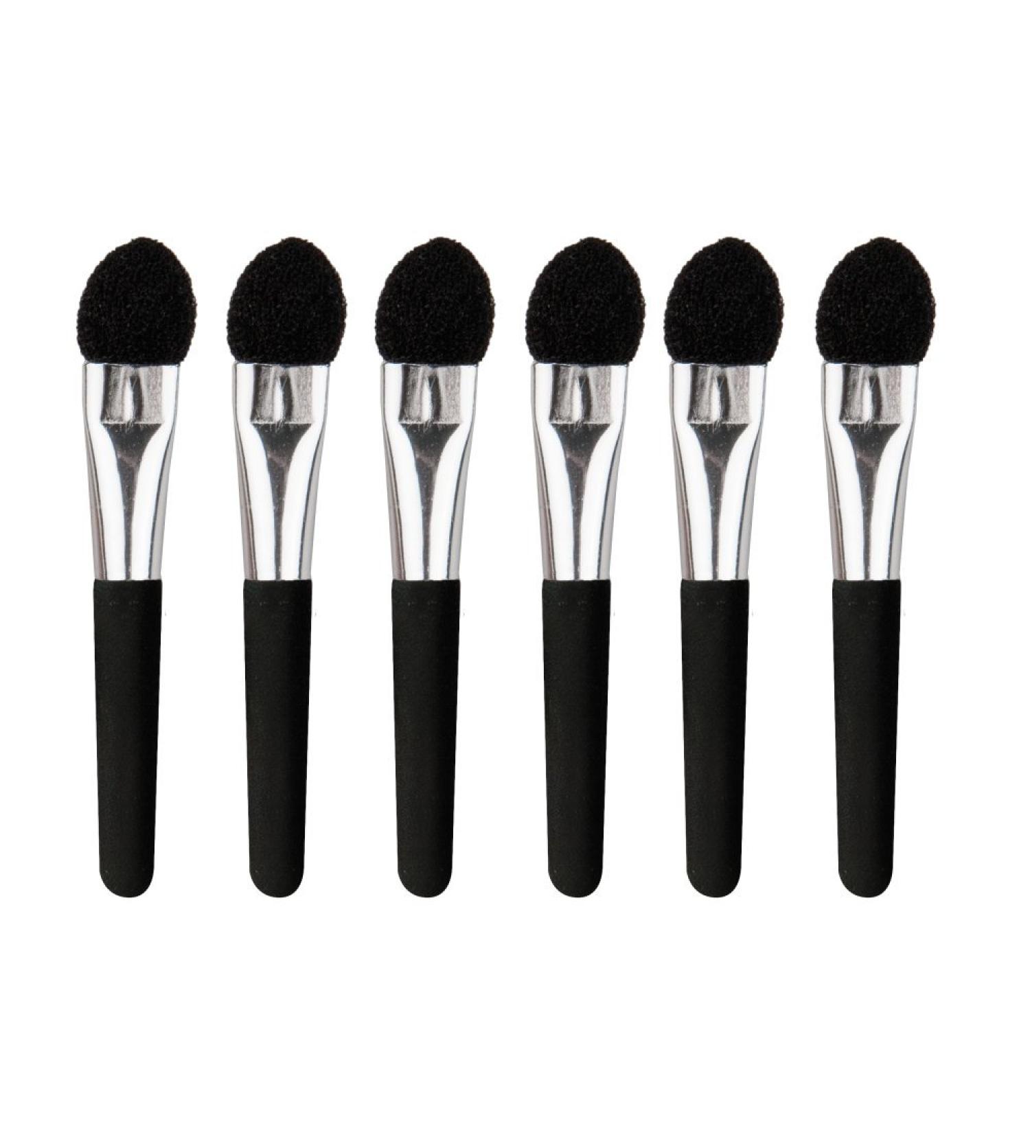 Titania applicator eye shadow brush cosmetic brush for powder and cream eye shadow small soft 6 pieces