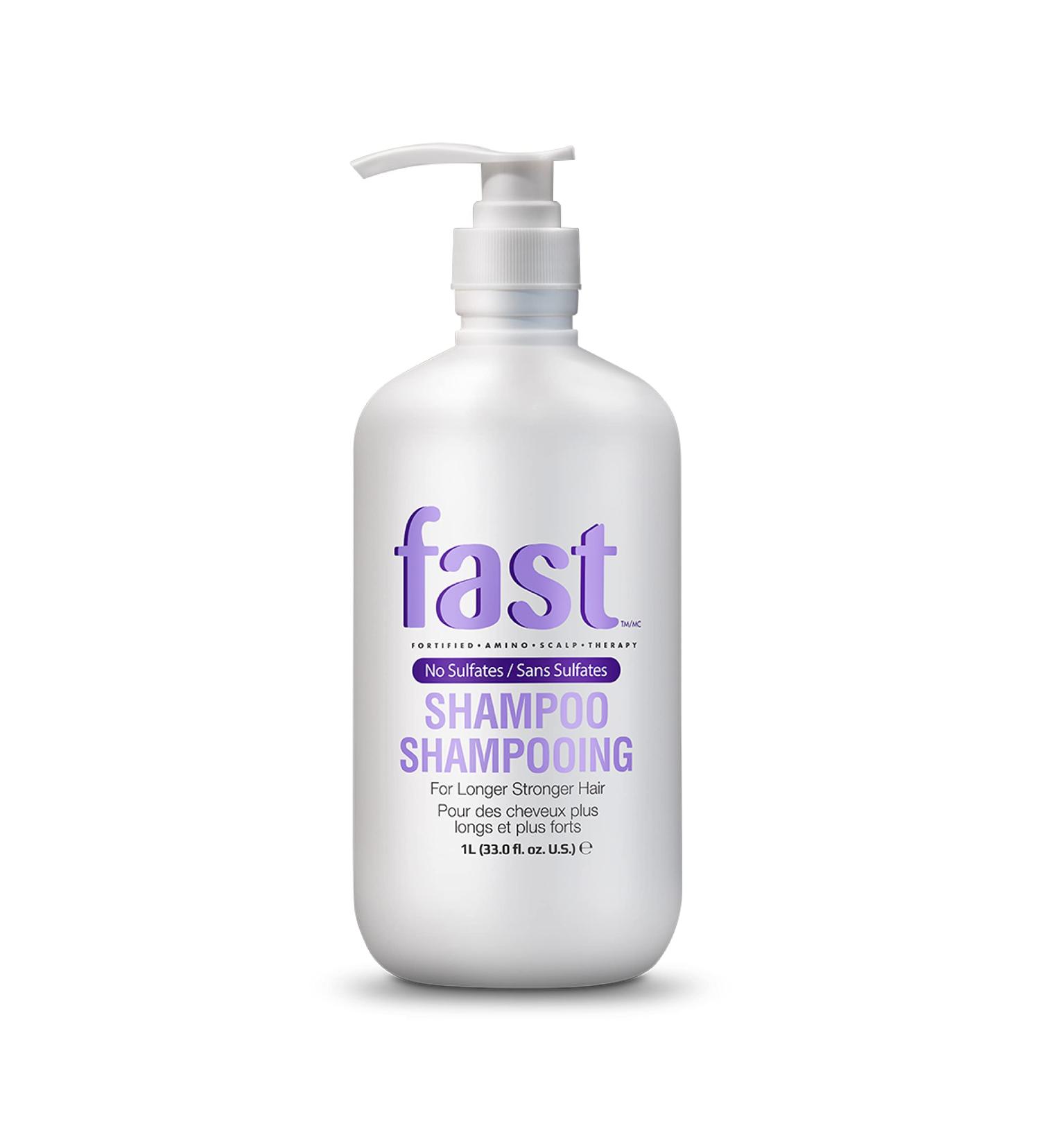 NISIM Fast Shampoo 33Oz/1Litre - No Sulfates Parabens Dea - Grows Hair Longer Faster 1 Liters - Buy Online on SooperMarket.com