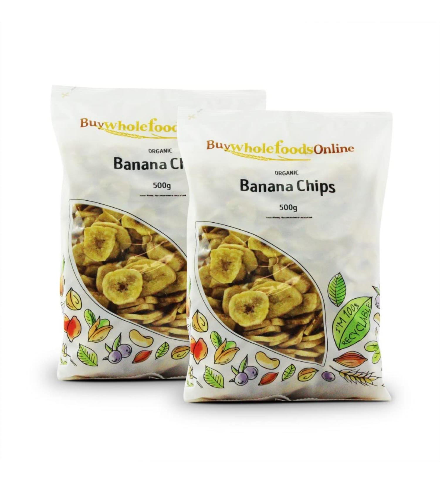 Organic Banana Chips 1kg (BWFO)