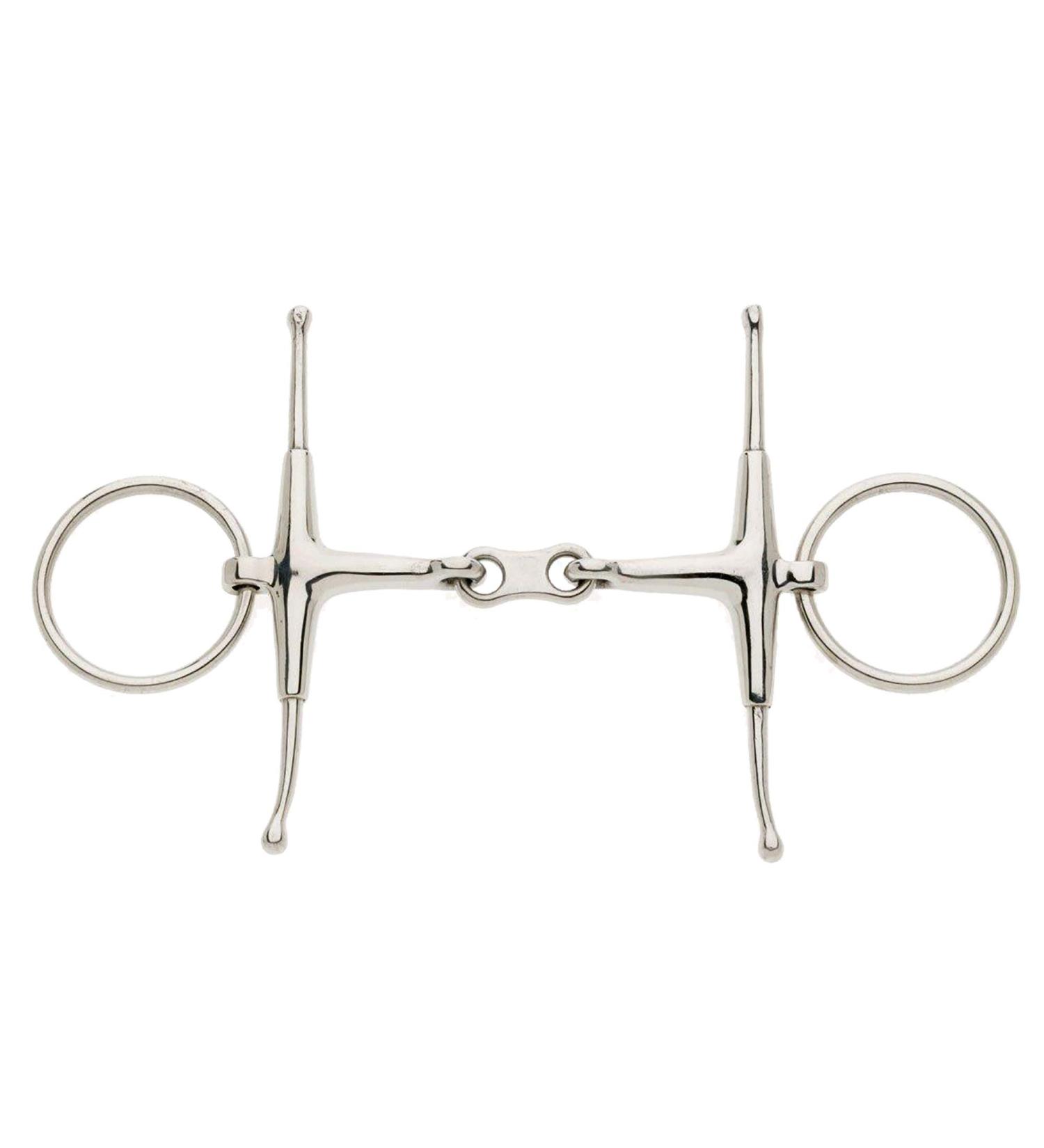 Loose Ring French Link Gag Snaffle 5in / 125mm Silver