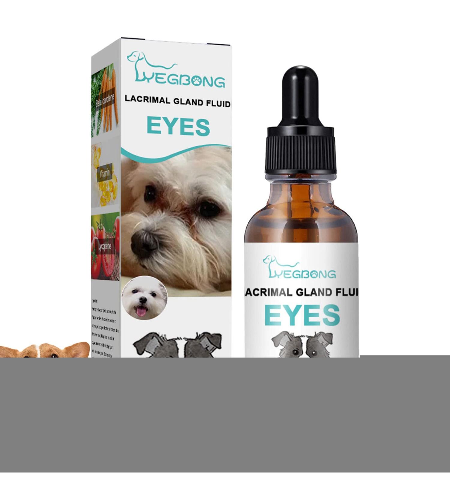 Eye Care Tear Stain Remover for Dogs & Cats - Effective Eye Drops for Inflammation - Better than Ointment - Buy Online on SooperMarket.com