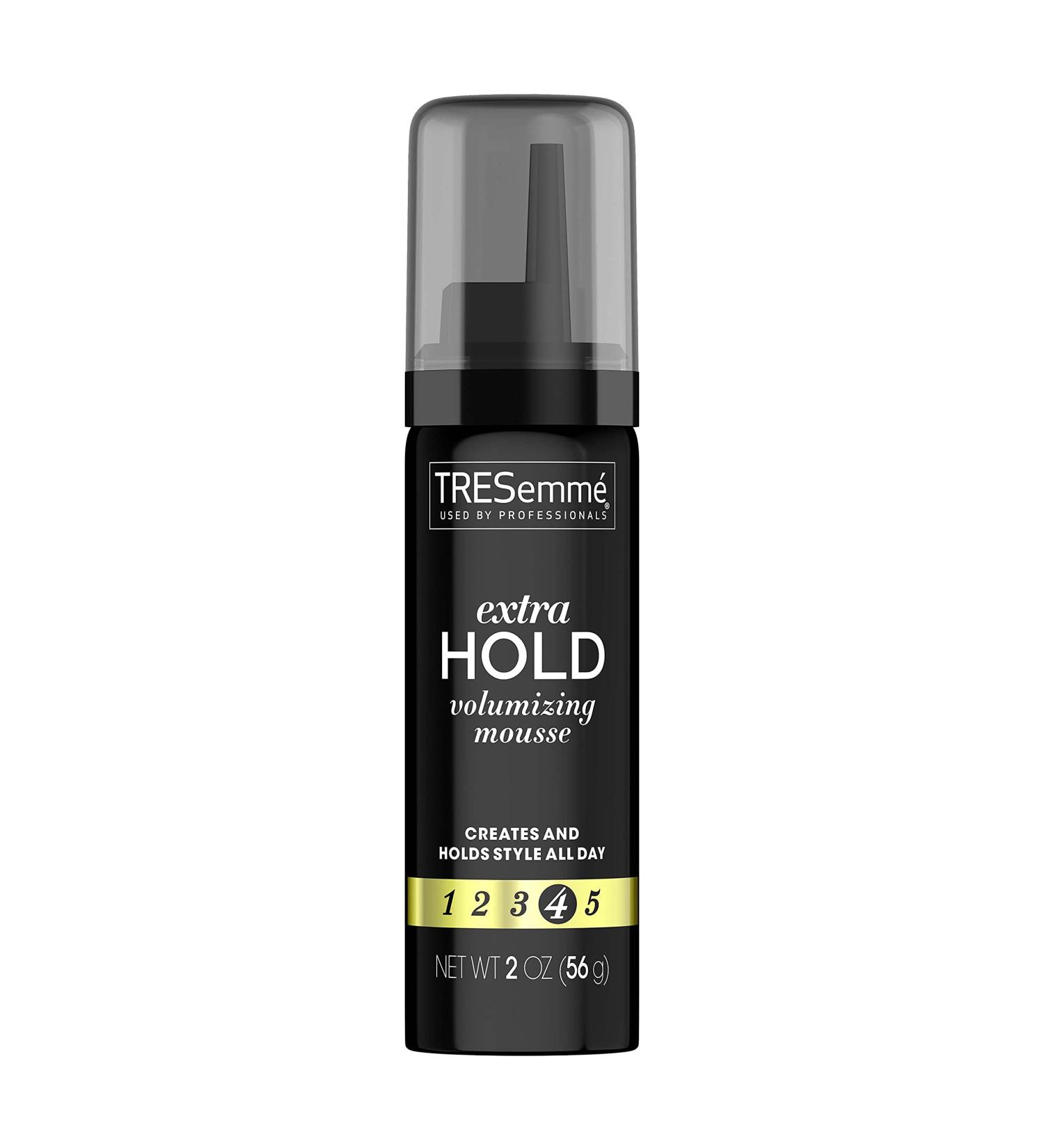 TRESemm Extra Hold Hair Mousse White 2 oz - Long Lasting Volume and Control - Buy Online on SooperMarket.com