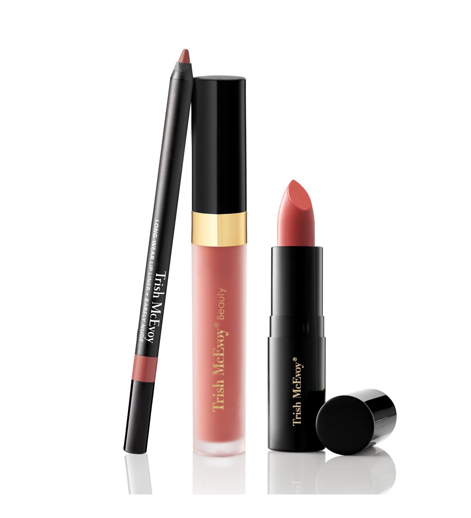 Trish McEvoy Easy Lip Trio 3-Piece Set