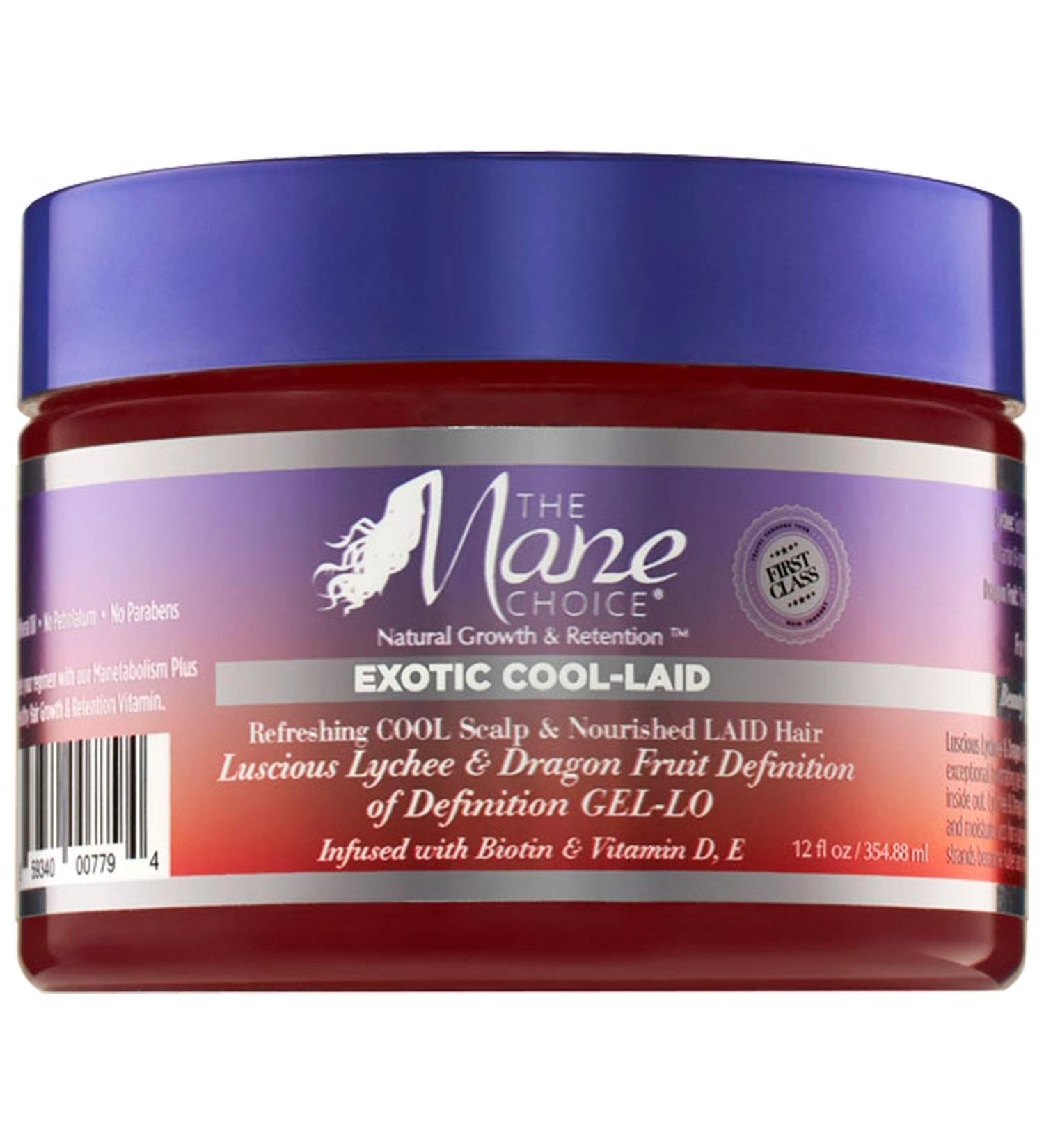 The Mane Choice Exotic Cool-Laid Definition Gel 12oz - Lychee & Dragon Fruit - Buy Online on SooperMarket.com