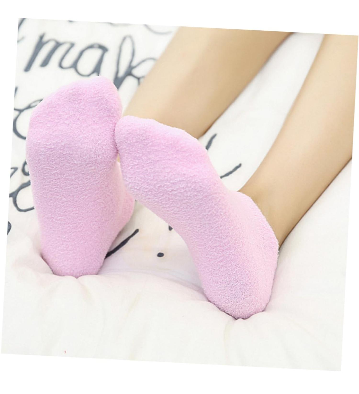 minkissy 1 Pair Gel Socks for Moisturizing Spa Gel Socks Moisture Socks Yarn Socks Miss Boots Care - Buy Online on SooperMarket.com