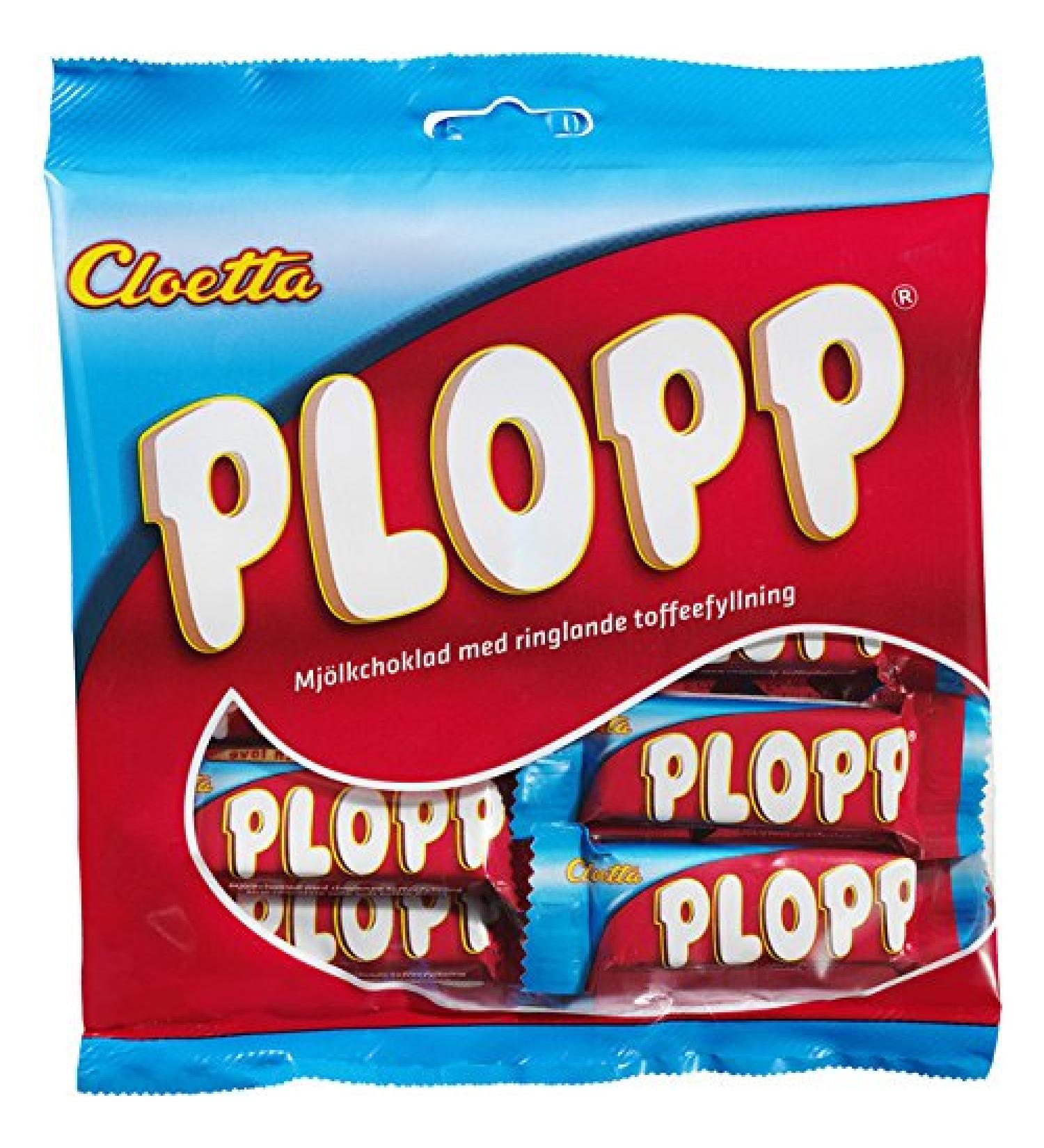 ScandiKitchen Cloetta Plopp Swedish Mini Chocolate and Toffee Bars 158g
