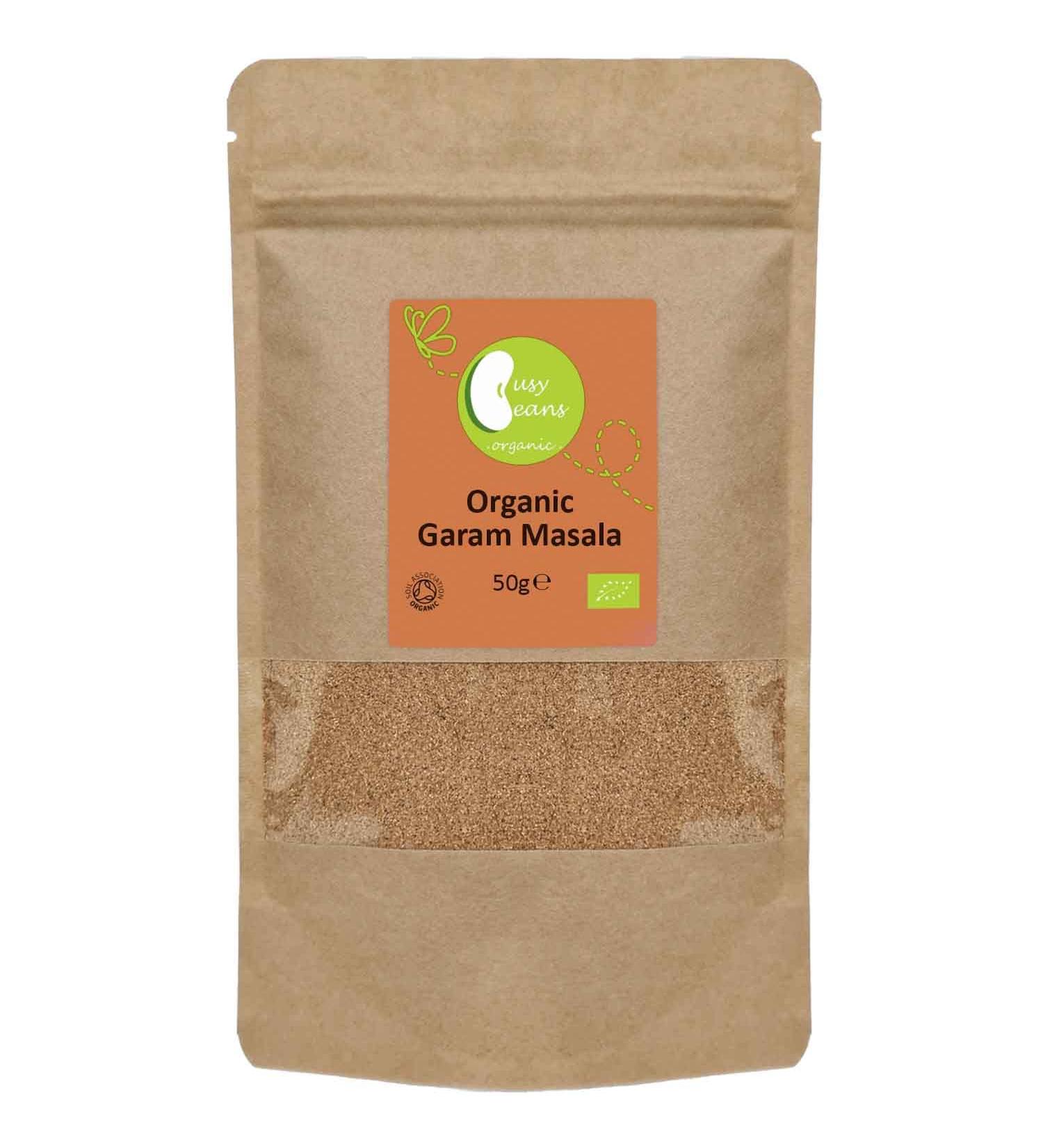 Organic Garam Masala - Certified Organic - by Busy Beans Organic (50g) - Buy Online on SooperMarket.com