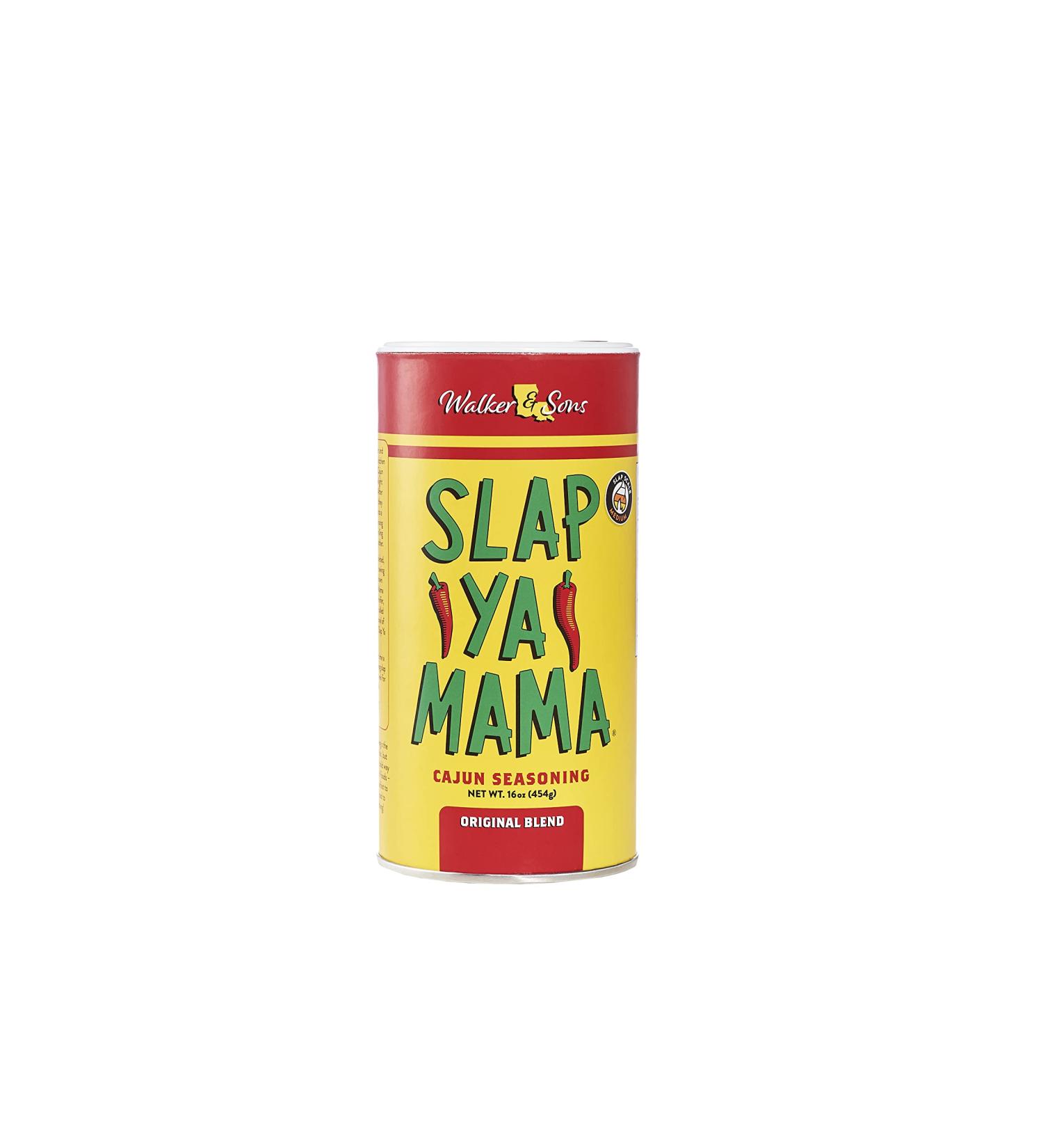 Slap Ya Mama Cajun Seasoning 16oz by Walker & Sons - Authentic Louisiana Blend - Buy Online on SooperMarket.com
