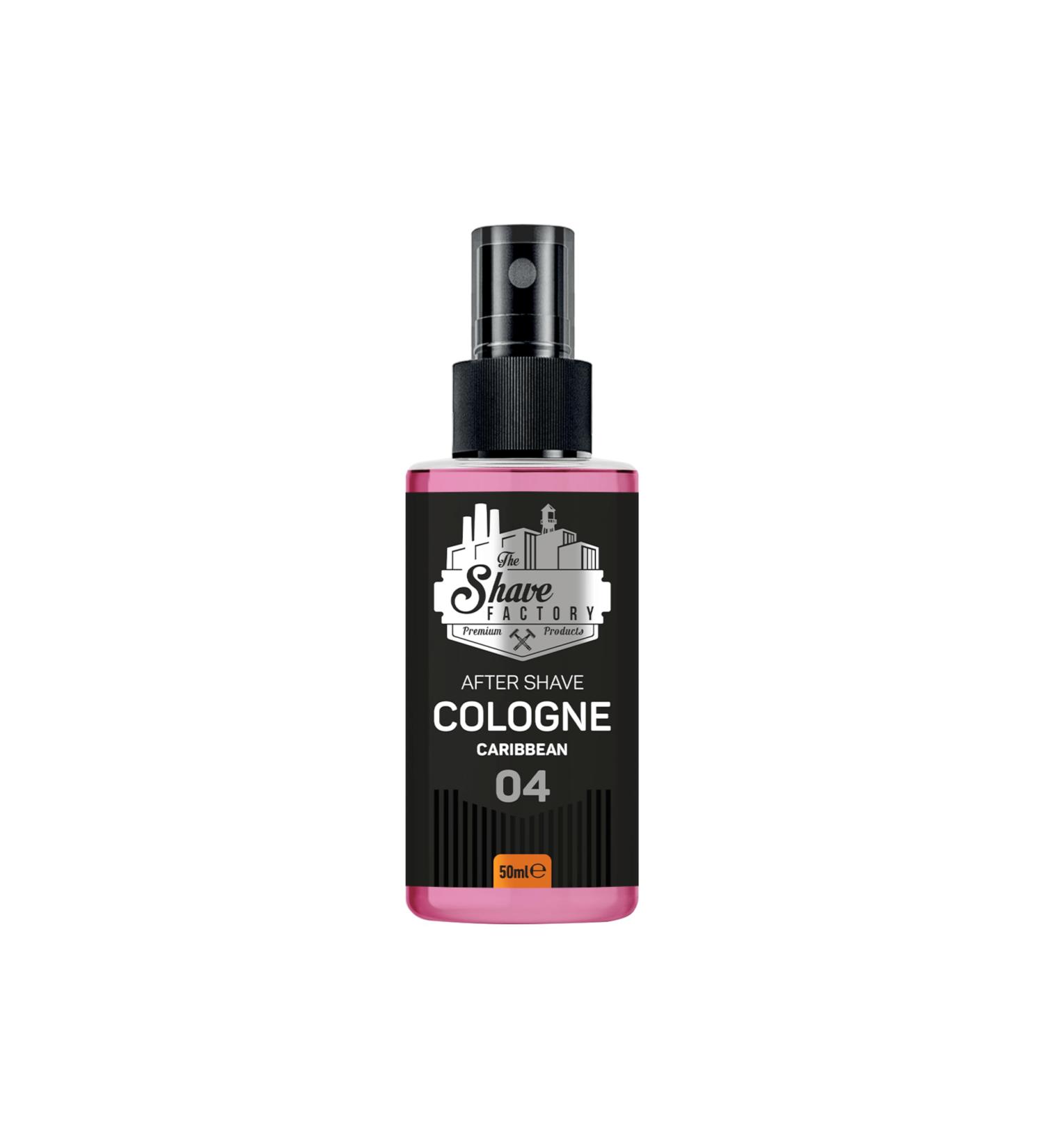 the shave factory After Shave Cologne Series (04 Caribbean 50ml (1.69 fl. oz)) 04 Caribbean 1.69 Fl Oz (Pack of 1) - Buy Online on SooperMarket.com