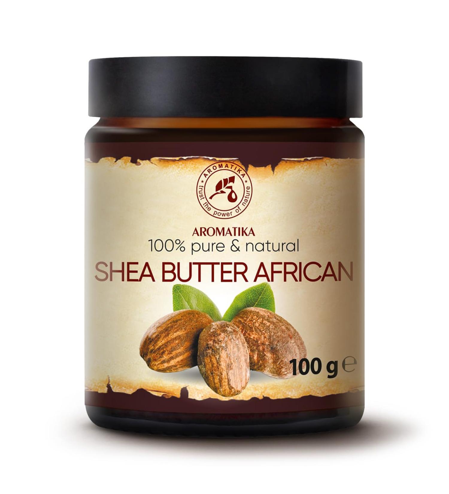 100% Pure Cold-Pressed Shea Butter 100g - Nourishing Karit Body Butter from Ghana for Face Body & Hair - Sheabzter - Buy Online on SooperMarket.com