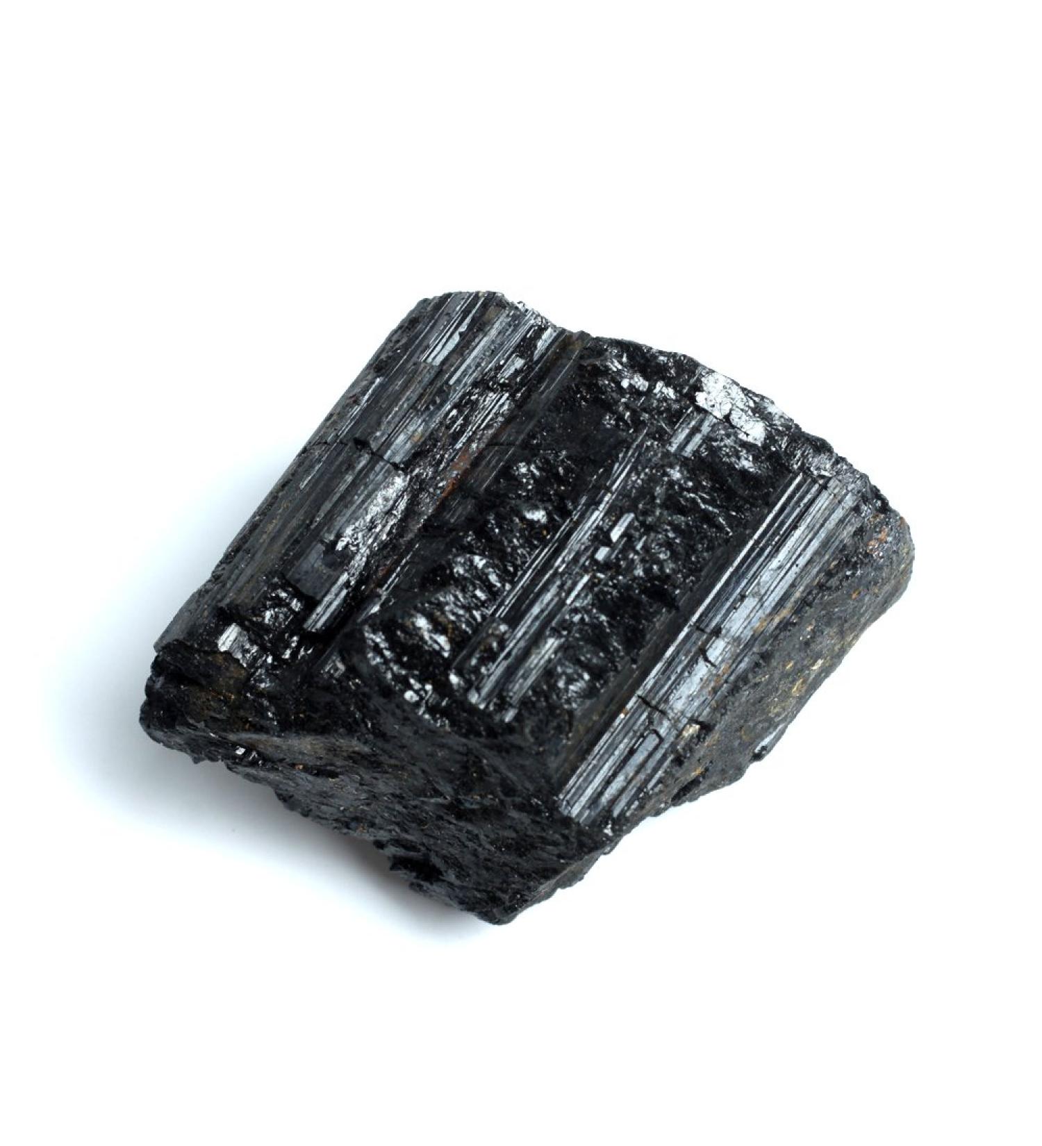 Natural Rock Black Tourmaline Crystals Stone - Large Large Raw Natural Stones Stone Collection - Buy Online on SooperMarket.com
