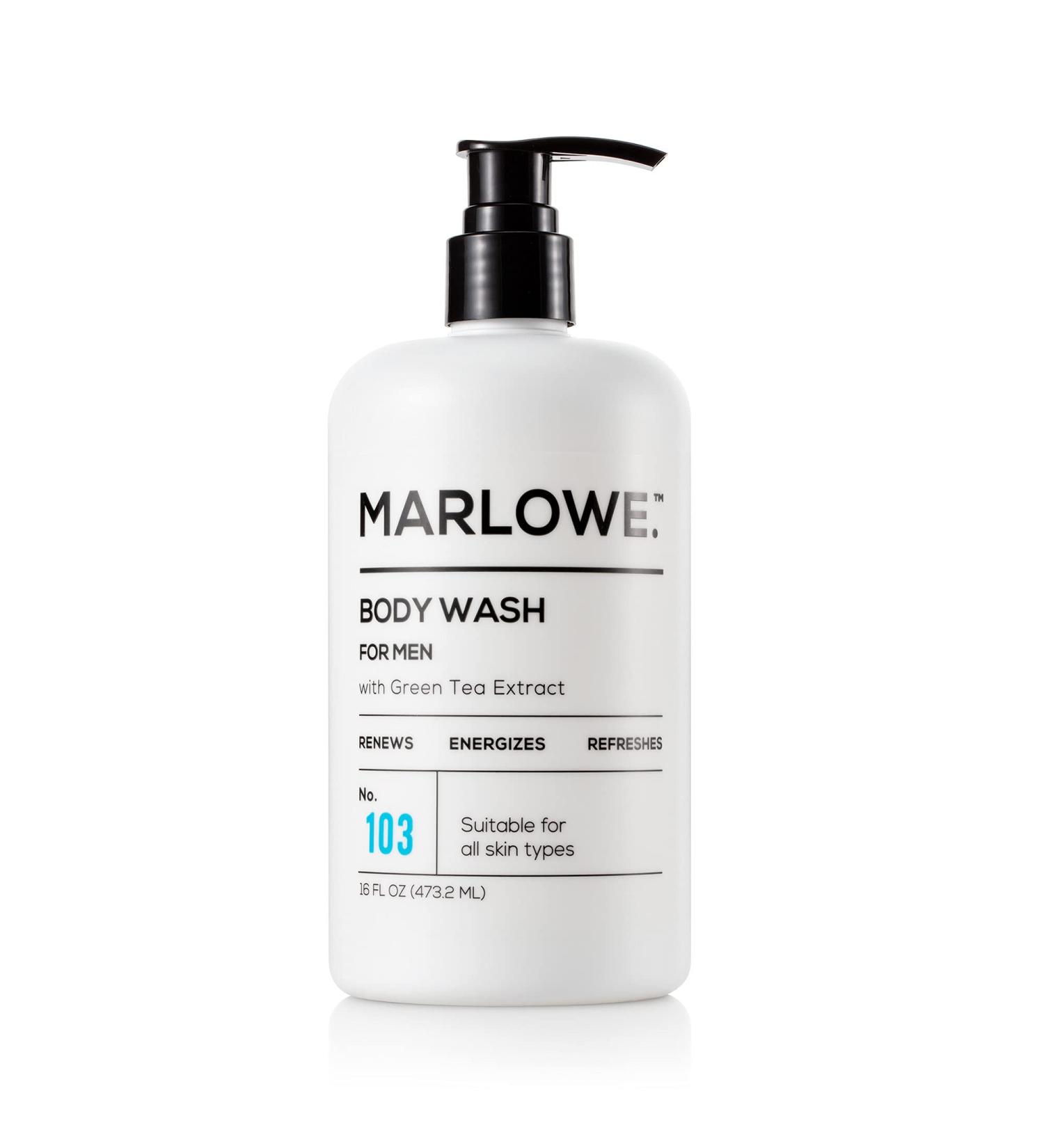 Marlowe Men's Body Wash No. 103 - 16 fl oz | Nourishing & Refreshing Clean - Buy Online on SooperMarket.com