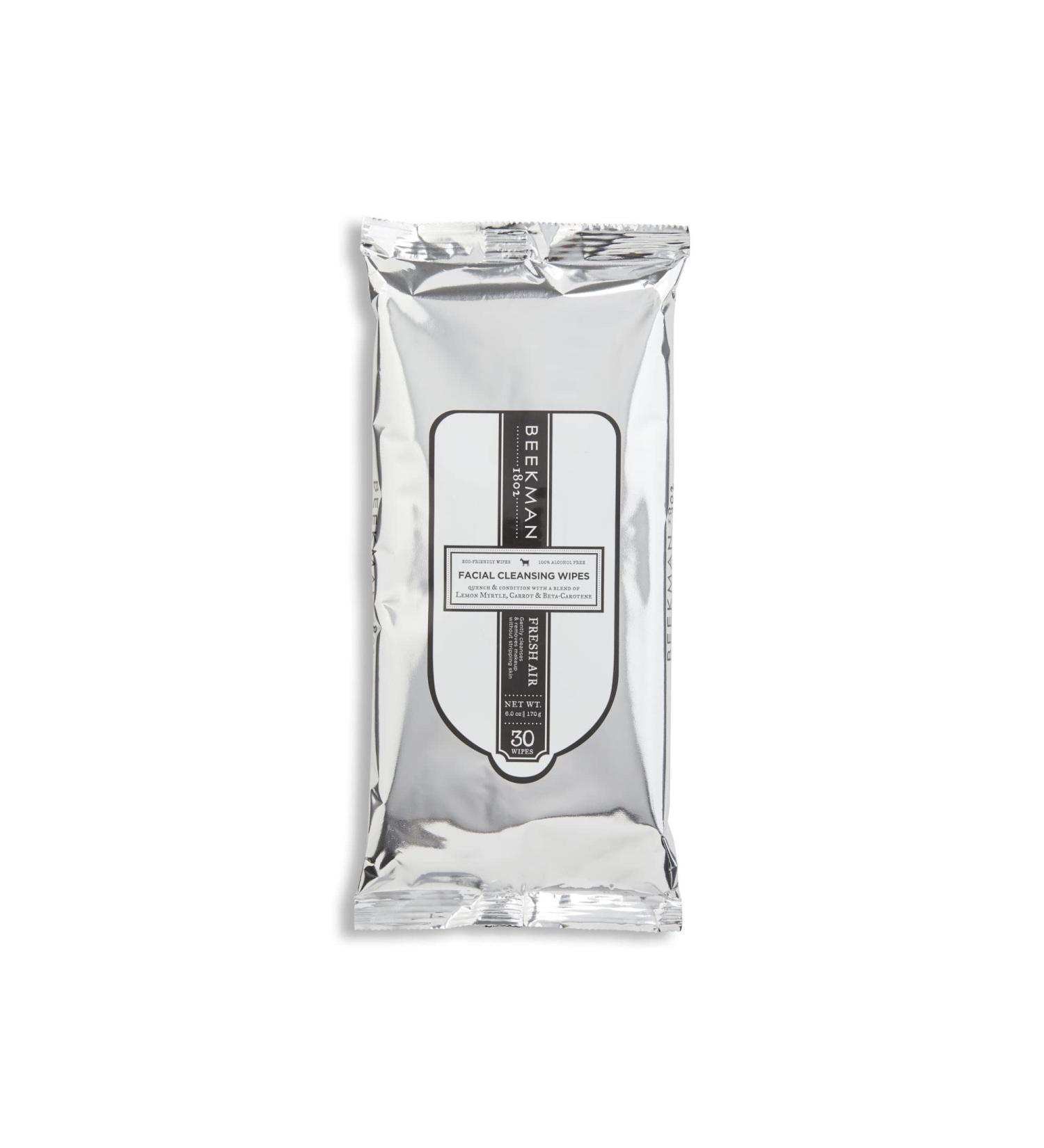 Beekman 1802 Face & Body Wipes - 30 Count | Alcohol-Free Biodegradable Cleansing Wipes with Goat Milk Aloe & Vitamin E | Sensitive Skin Cruelty Free - Buy Online on SooperMarket.com