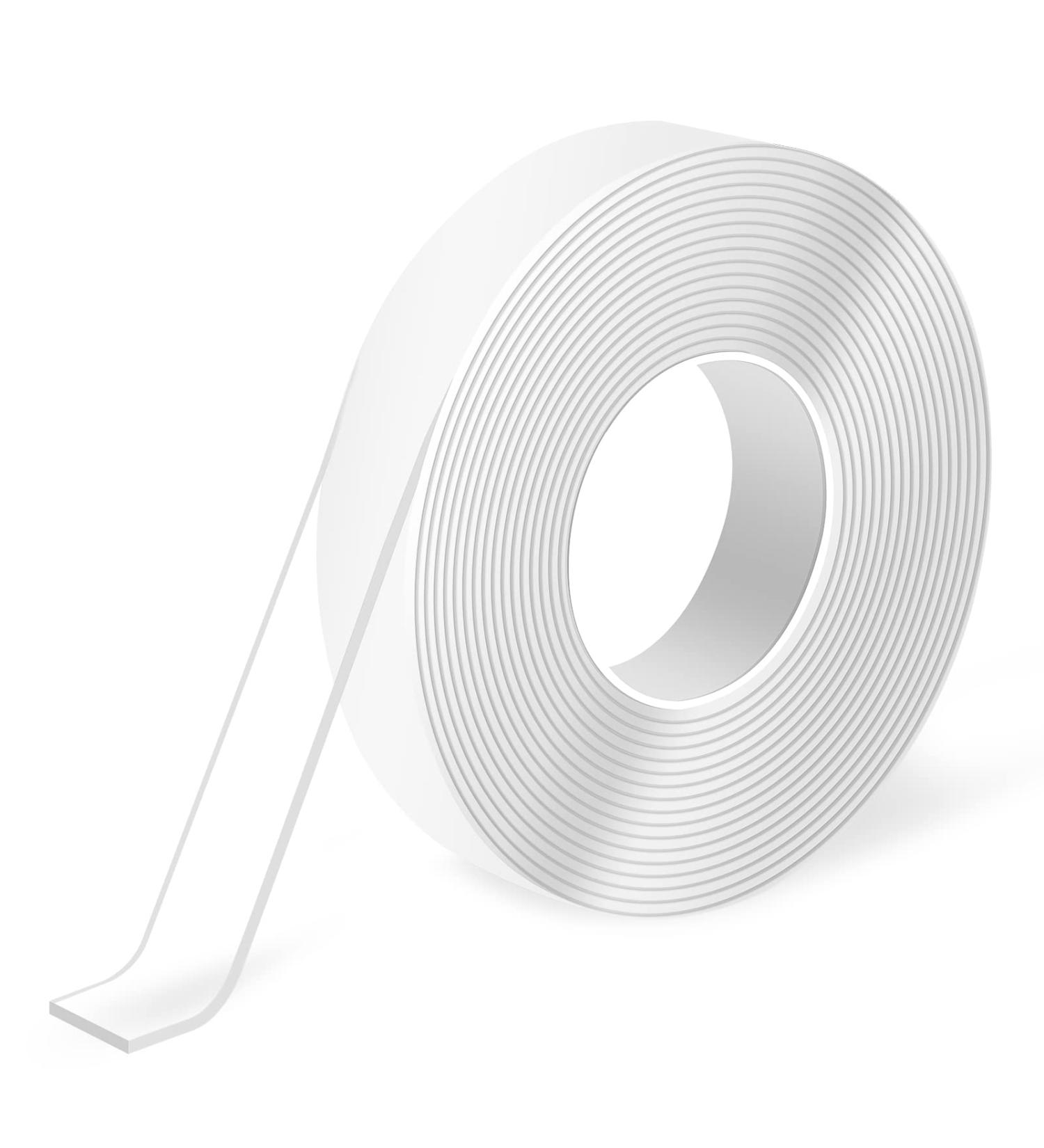 Art3d Double-Sided Heavy Duty Mounting Tape - 10FT Multipurpose Removable Adhesive Foam Tape - Reusable Transparent Tape for Household Items - 1/24 x 1/2 x 10 - Buy Online on SooperMarket.com