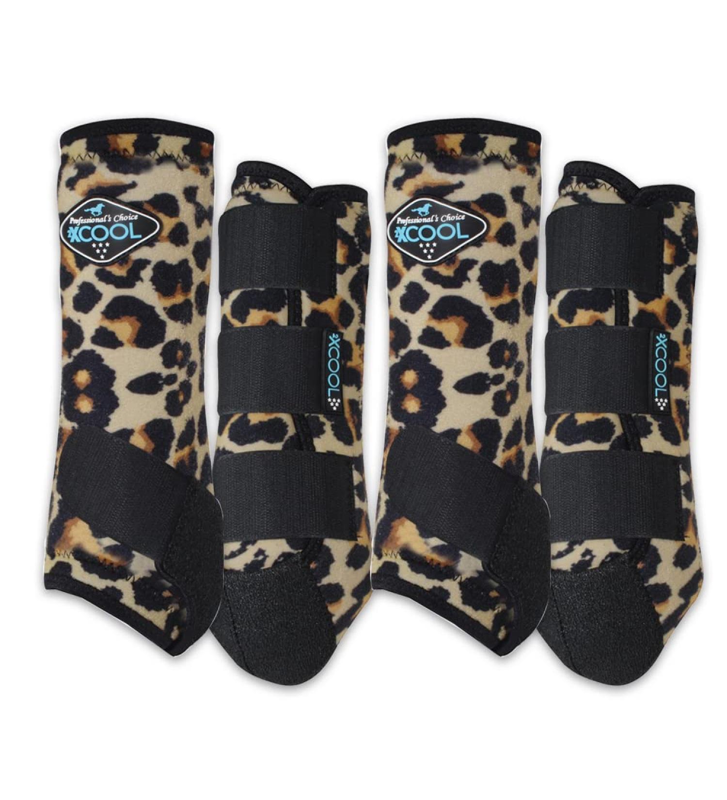 Professional's Choice 2XCOOL Sport Medical Boots - 4-Pack L Cheetah | Premium Quality & Fast International Shipping - Buy Online on SooperMarket.com