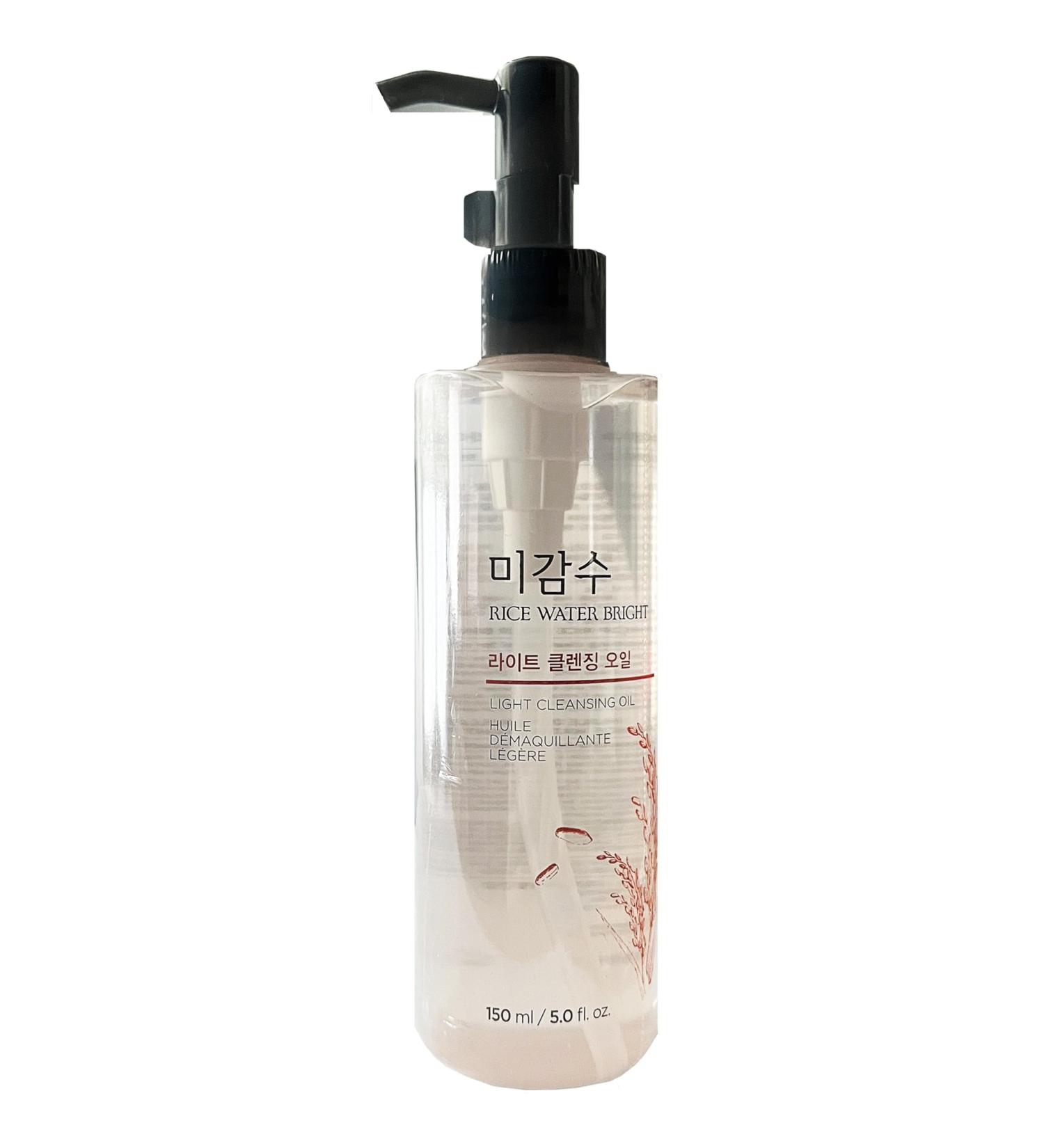 The Face Shop Rice Water Bright Cleansing Light Oil Korean Beauty Imported