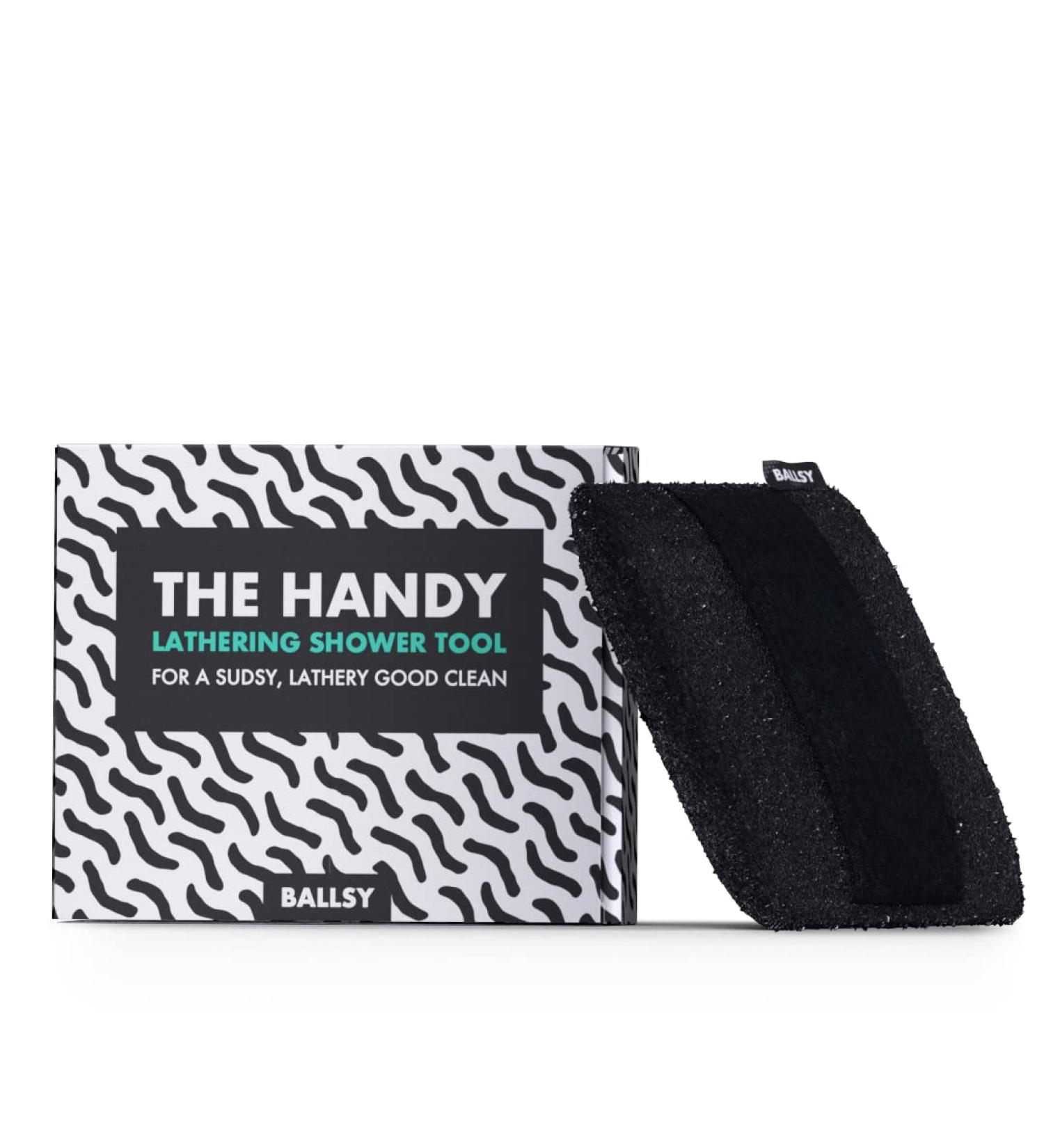 Ballsy Shower Tool Sponge - Generate Extra Suds with Gentle Exfoliation - Buy Online on SooperMarket.com