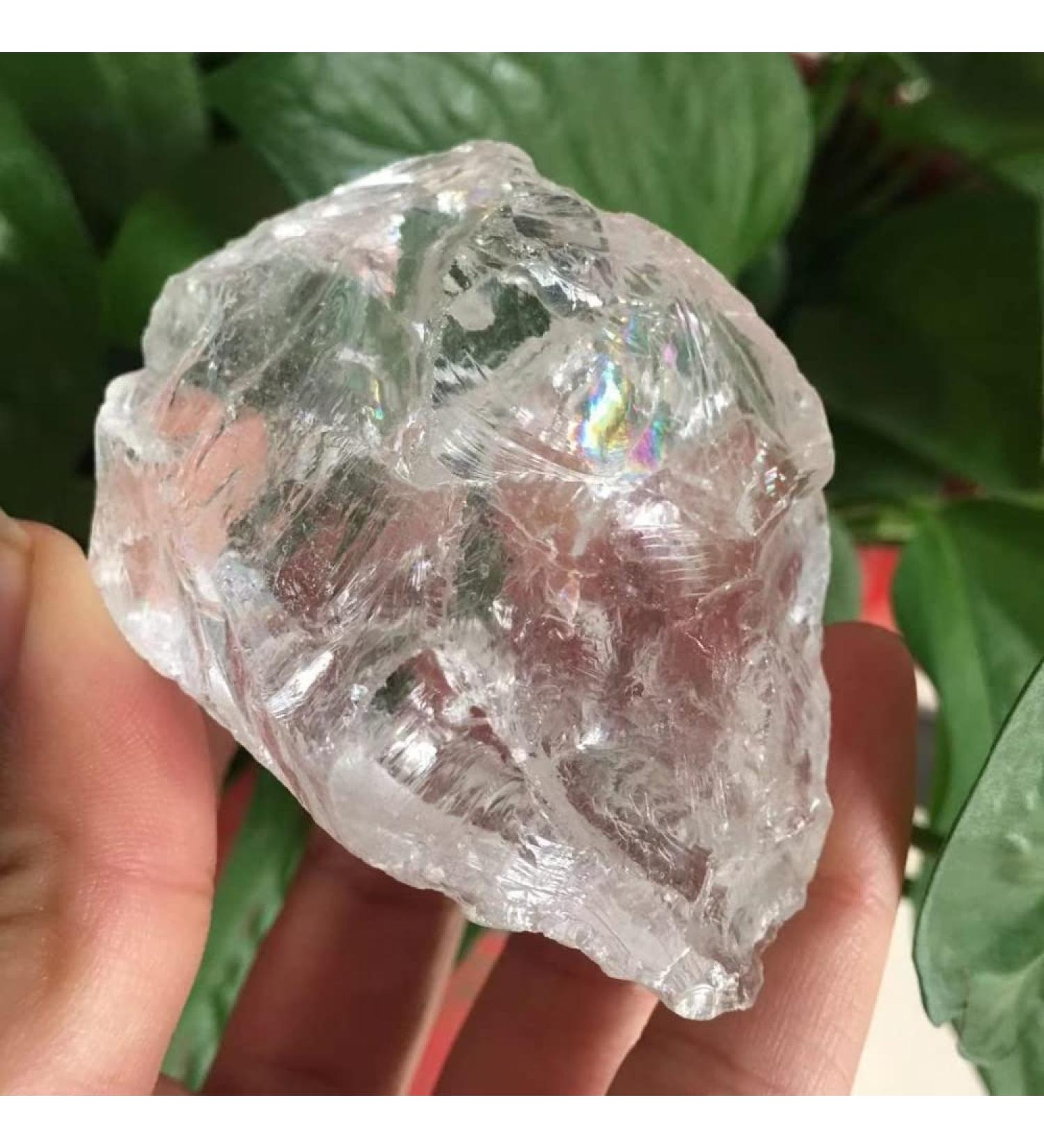 Crystal 1pcs Big Size Natural raw Clear Quartz Crystals Rough Stone Natural Quartz Crystals Stone for Suitable for Home Office Decoration FZUGEDRLI - Buy Online on SooperMarket.com