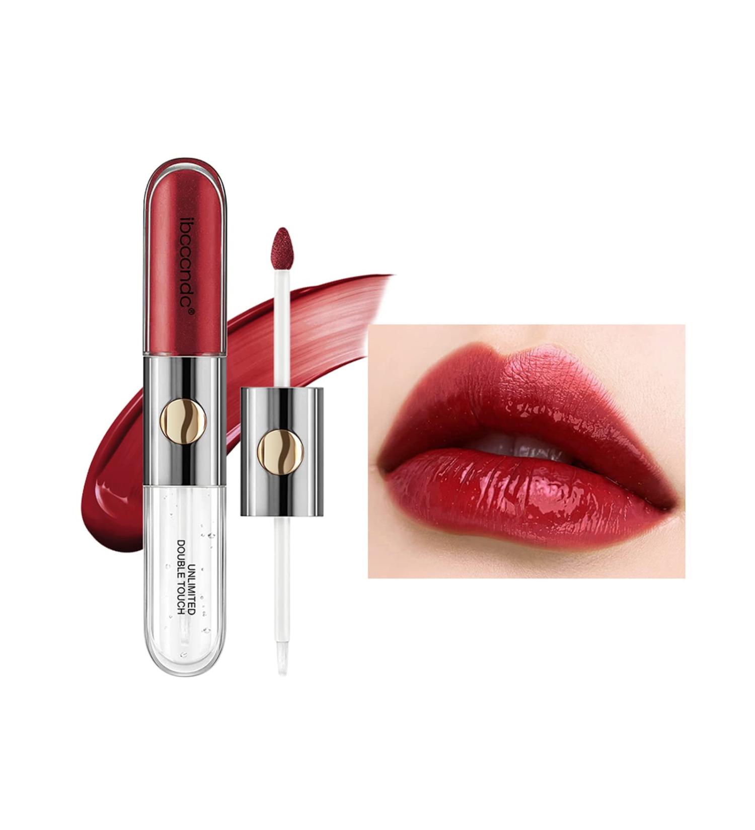 Shop Double-Ended Lip Oil & Matte Lip Gloss | Waterproof Lipstick Sealer - Hydrating Lip Glow & Plumper | International Shipping - Buy Online on SooperMarket.com