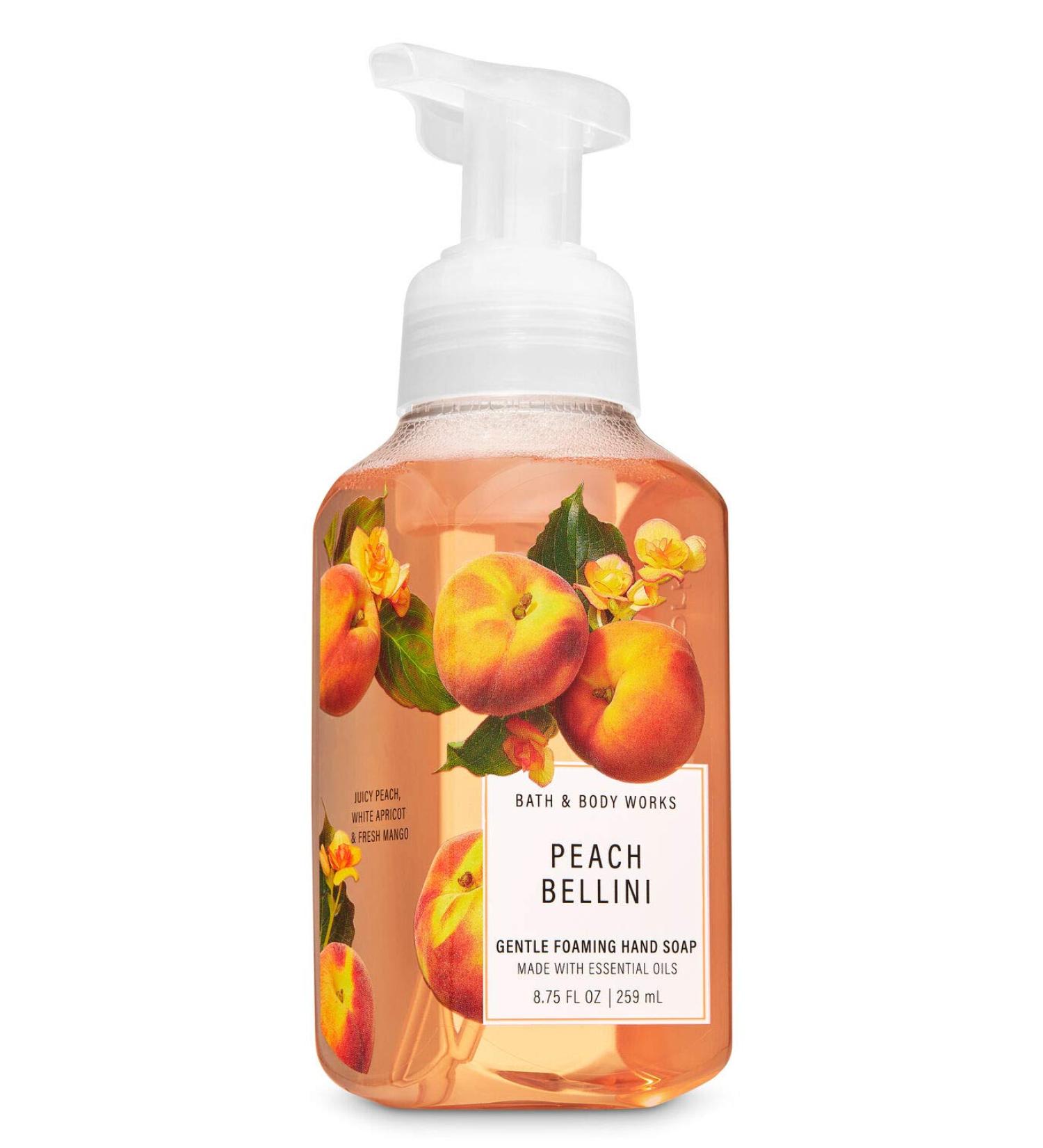 Peach Bellini Gentle Foaming Hand Soap 2020