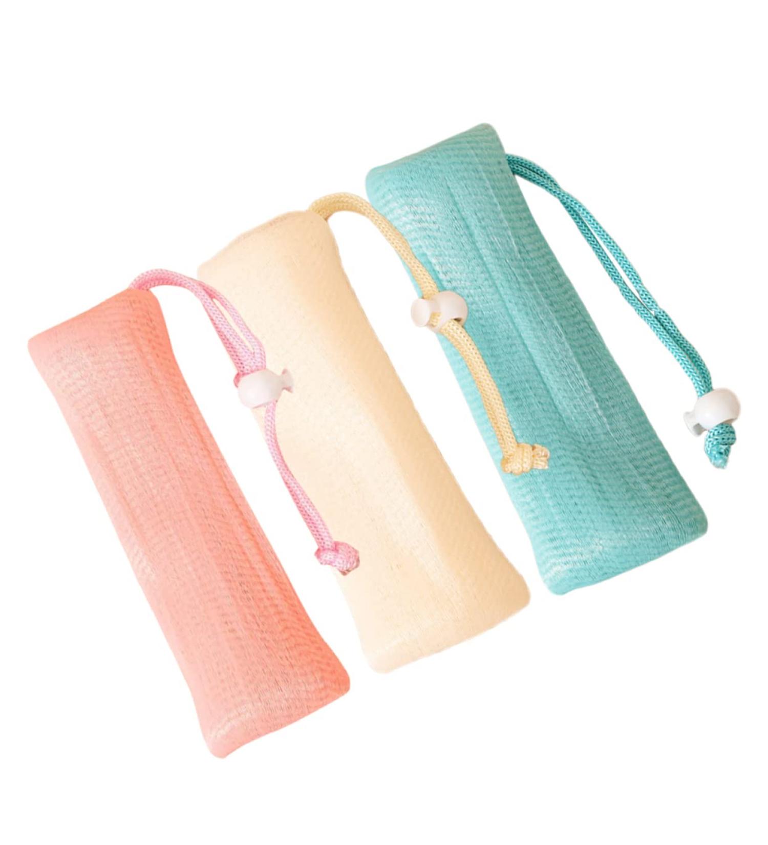 MUSISALY 3pcs Soap Bag Foam Net Soap Saver Pouch Soap Savers Soap Saving Soap Net Pouches Soap Sock or - Buy Online on SooperMarket.com