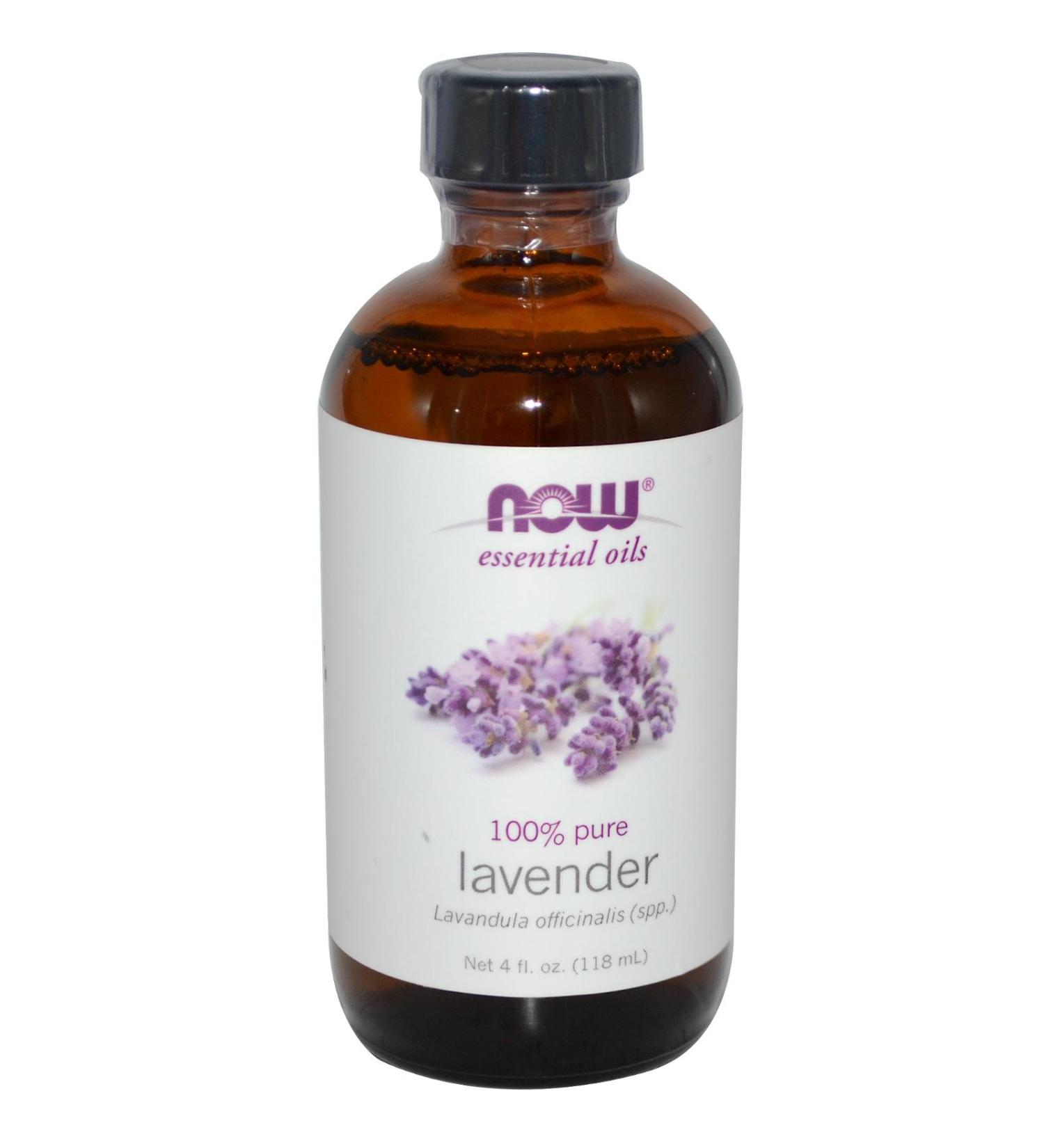 NOW Essential Oils - Lavender Oil - 4 fl. oz (118 ml) by NOW