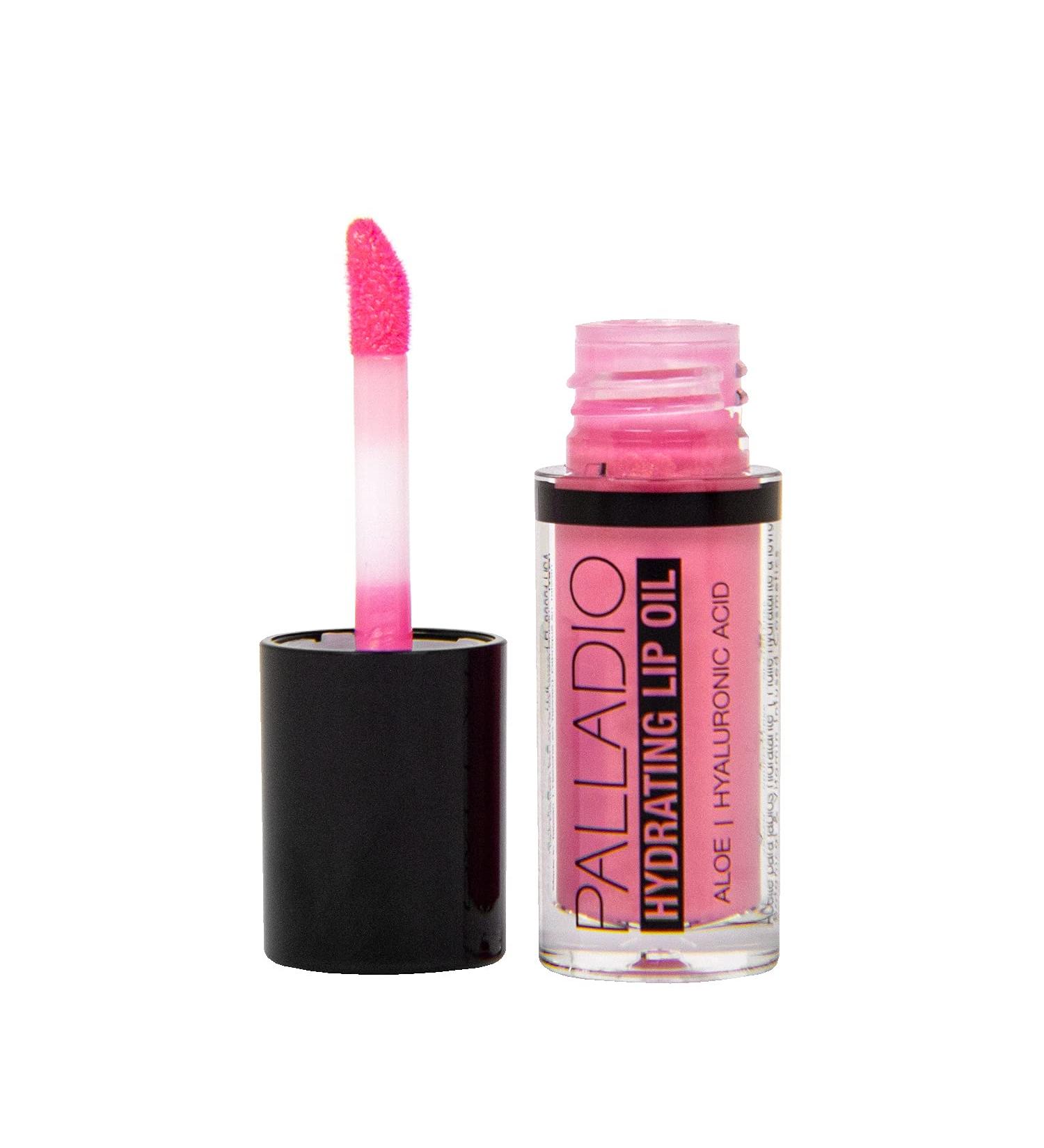 Palladio Hydrating Lip Oil with Hyaluronic Acid - Vegan & Cruelty-Free | 0.13 Oz - Buy Online on SooperMarket.com