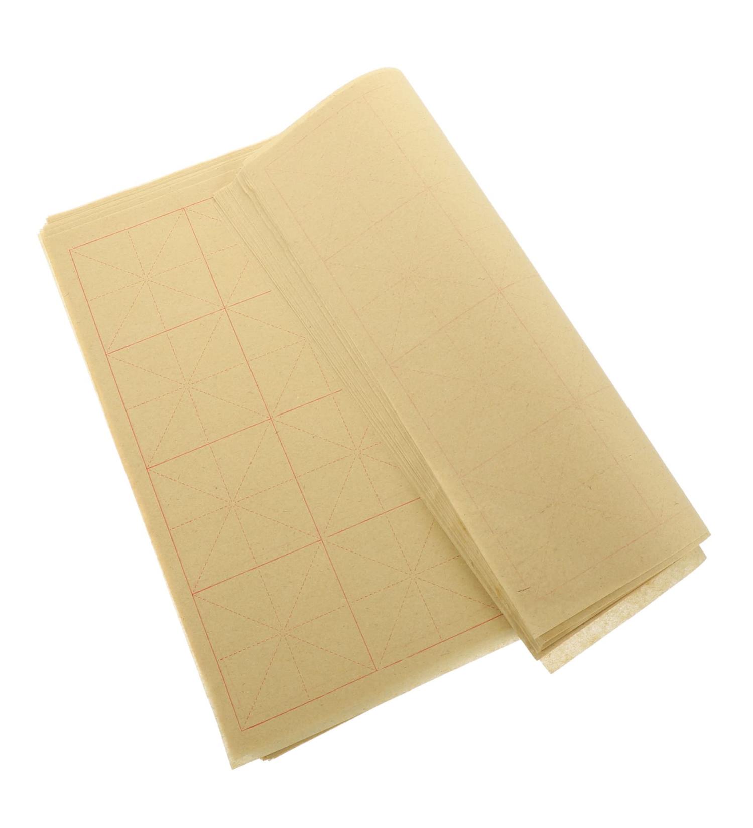 Operitacx 140 Sheets Grid Calligraphy Paper Rice Paper Calligraphy Painting Paper Writing Paper Student - Buy Online on SooperMarket.com