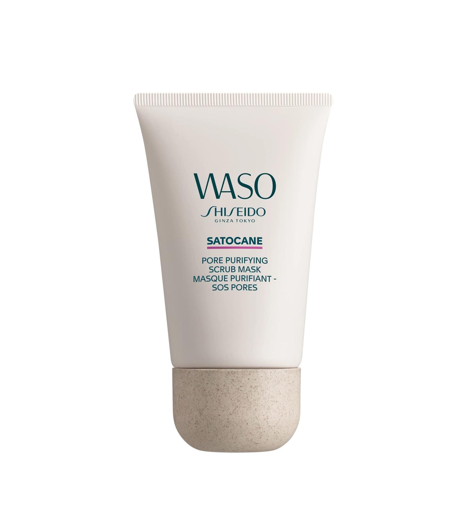 Shiseido Waso Satocane Scrub Mask - Exfoliating Facial Treatment | Shop Internationally - Buy Online on SooperMarket.com