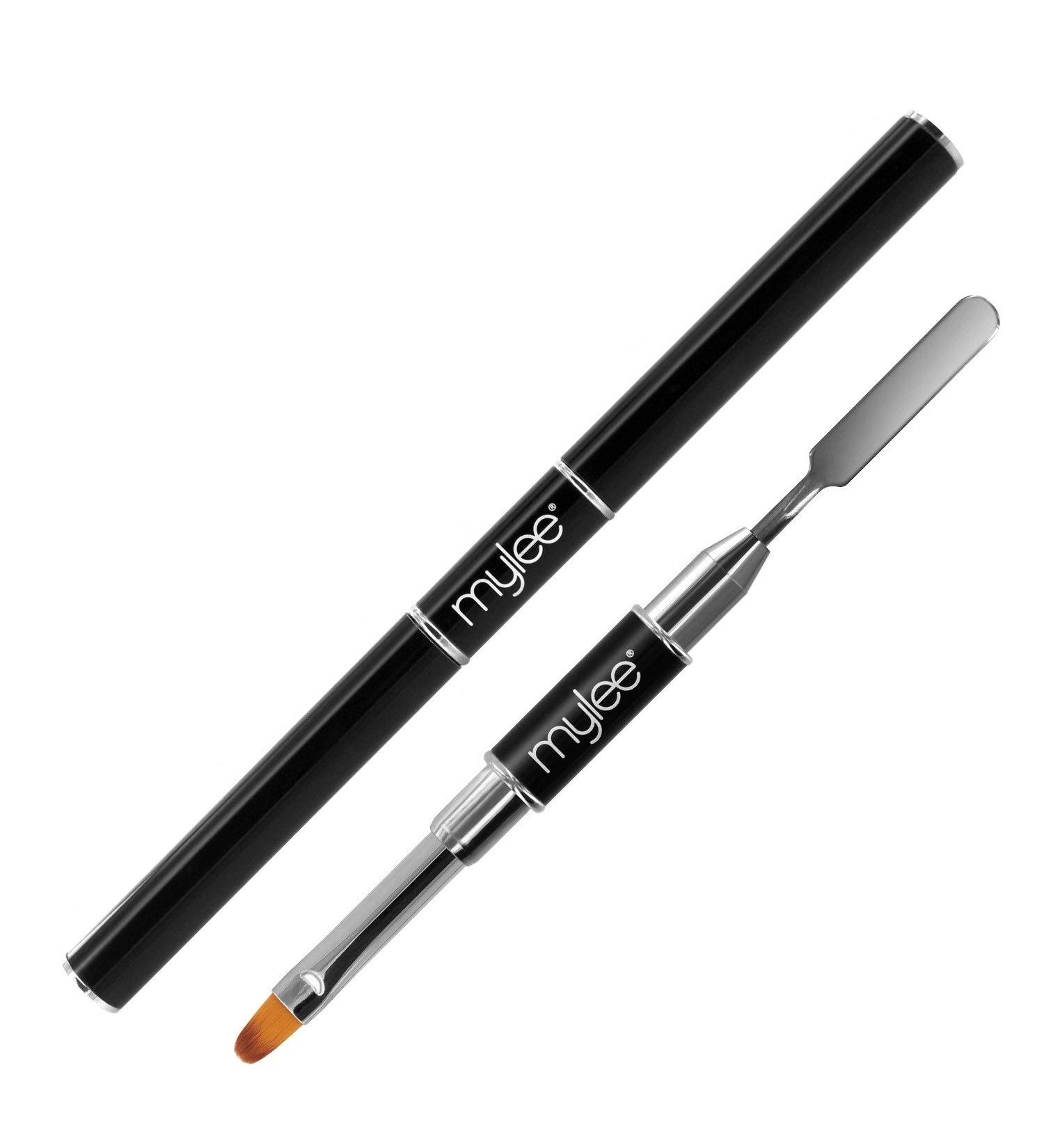 Mylee Dual-Ended Polymer Gel Tool for UV/LED Nail Art - Brush & Picker for Nail Tips & Extensions - Buy Online on SooperMarket.com