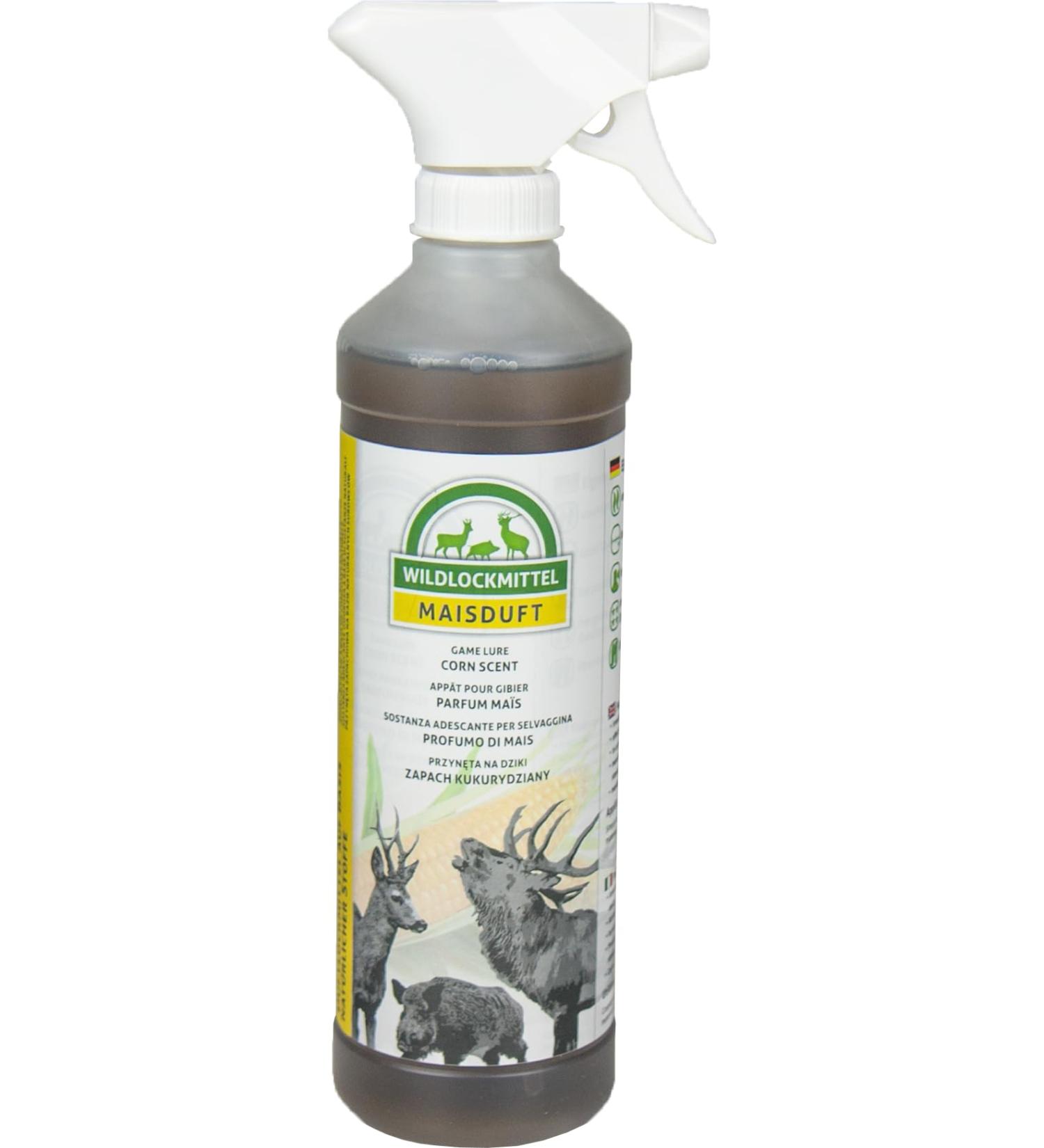 EUROHUNT scent attractant corn 500 ml for red deer roe deer and wild boar suitable for hunting or animal observation