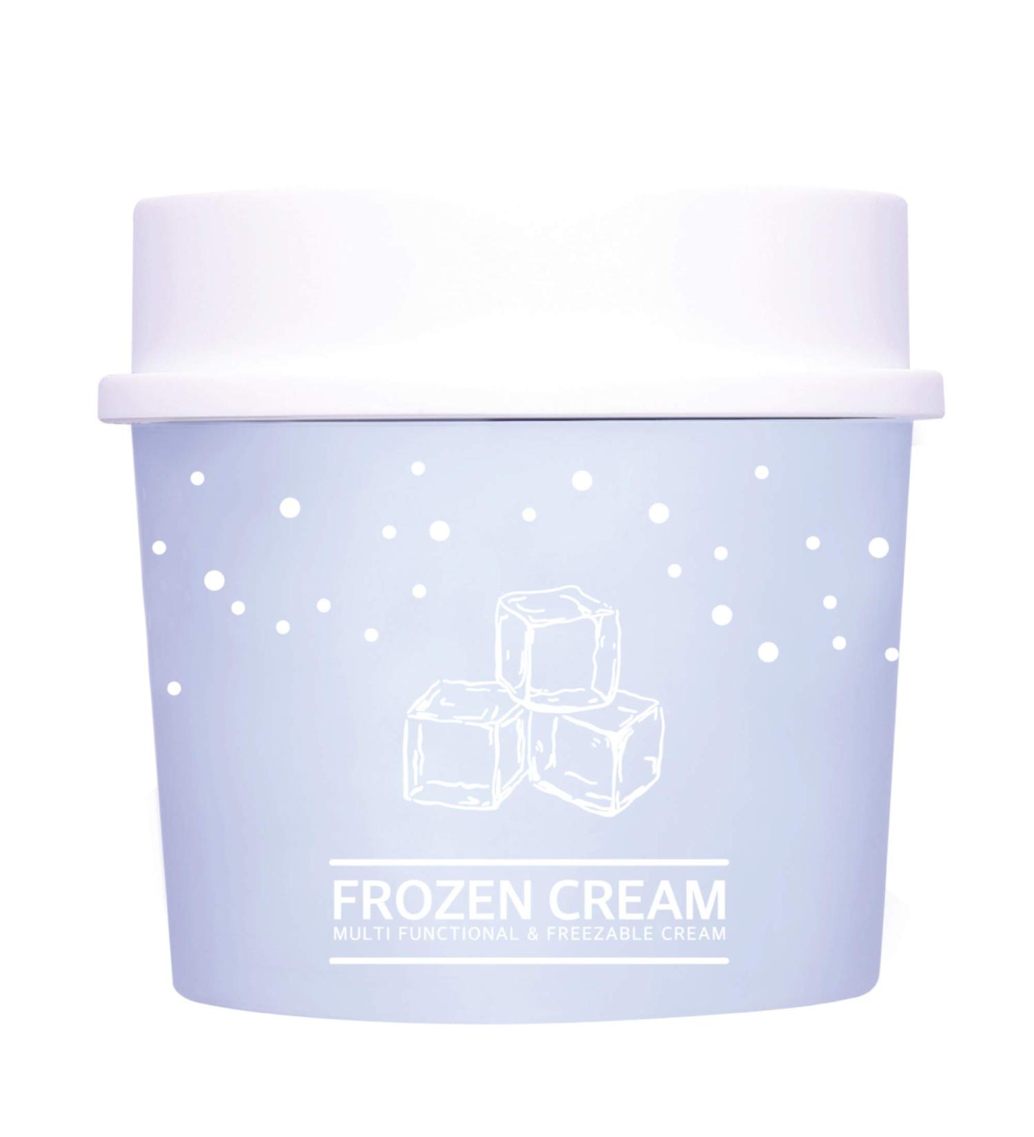 Frozen Cream - Korean Hydrating Face Moisturizer Gel for Pore Tightening and Redness Relief - 3.4 oz - Buy Online on SooperMarket.com