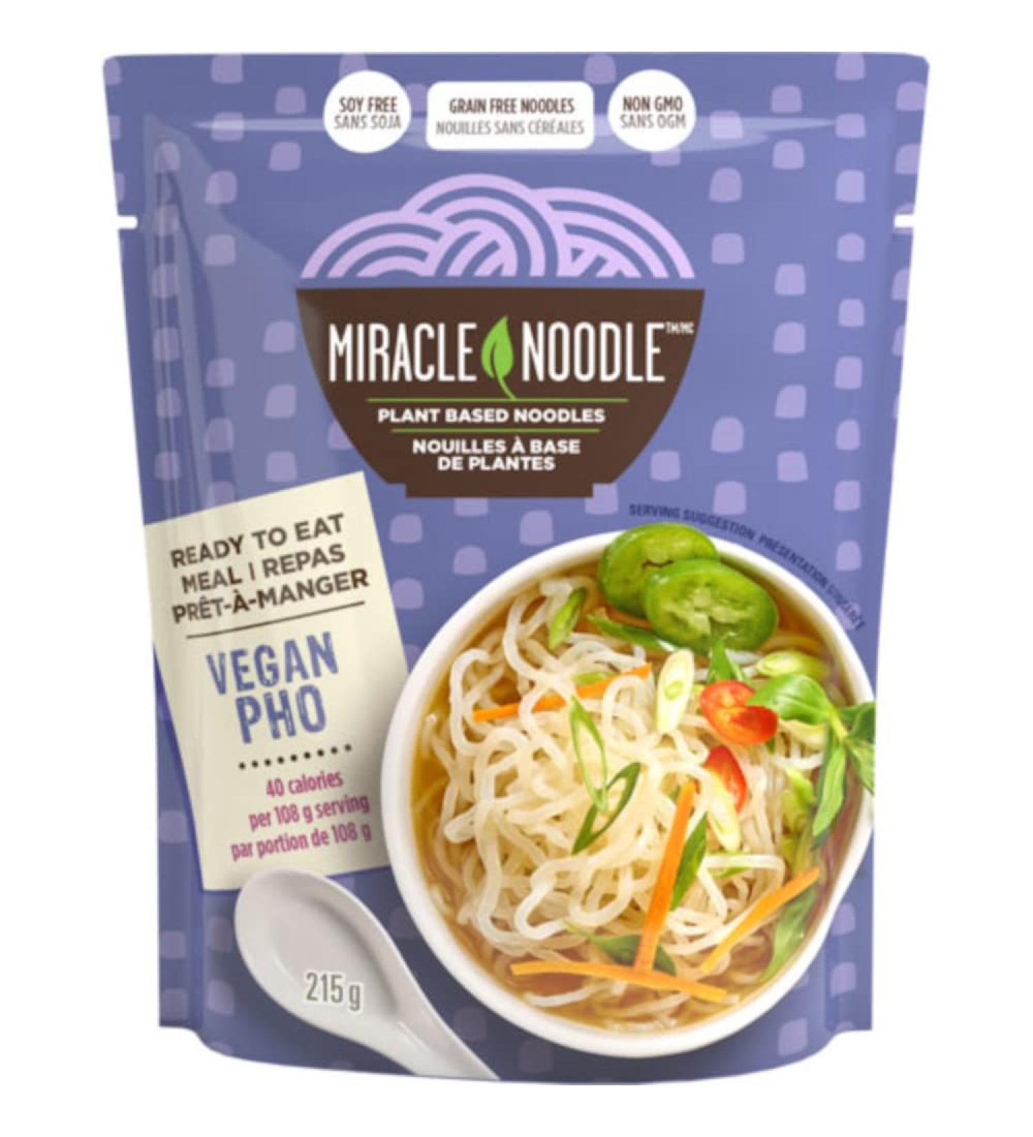 Miracle Noodle Ready-to-Eat Pho Meal | Healthy 0.43 lb Noodle Soup - Buy Online on SooperMarket.com