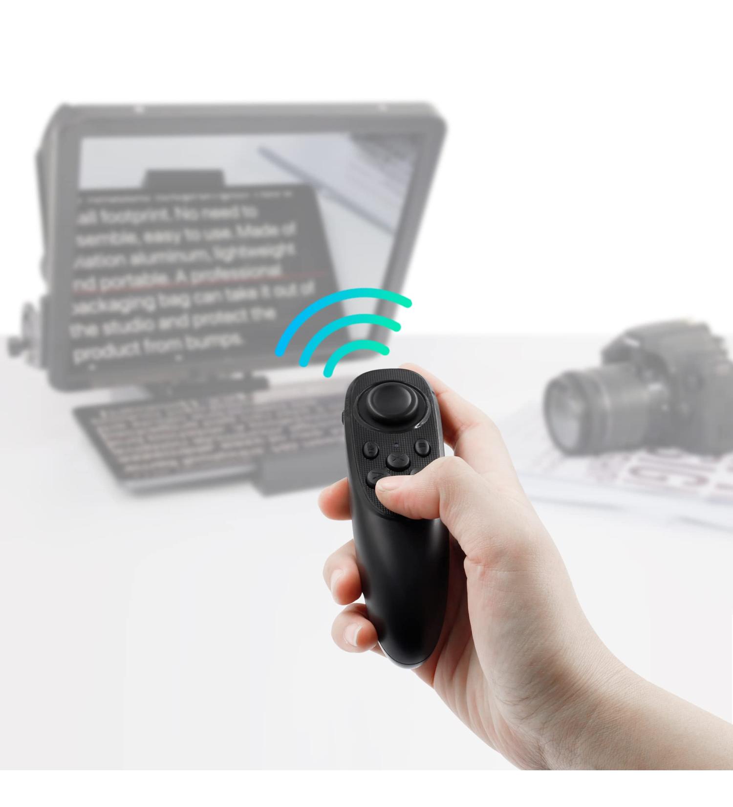 ILOKNZI Remote Control for Teleprompter | Includes Teleprompter App V1 - Buy Online on SooperMarket.com