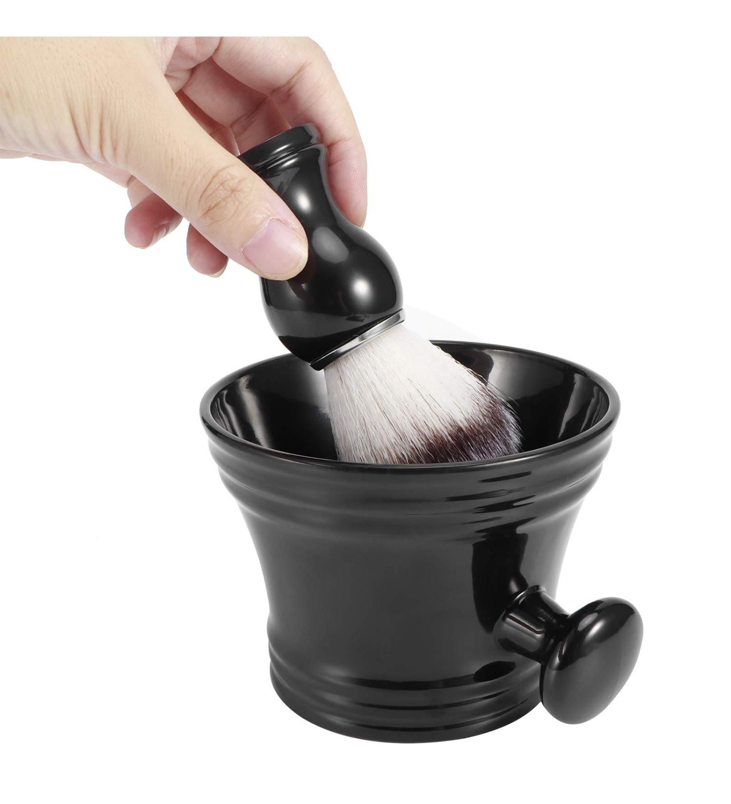 Moustpahchen Razierset: Premium Nass Shaving Combo for Men - Razor Brush Soap & Beard Styling Tool - Perfect Gift for Father & Brother - Buy Online on SooperMarket.com