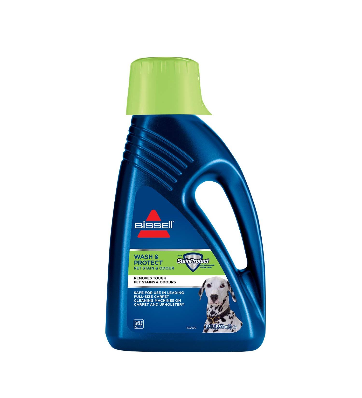 Bitell Formula Wash & Protect Pet - Ultimate Pet Cleaning Agent for Upholstery & Carpets | 1.5L | Compatible with Proheat Stainpro & Big Green Series | Spot Removal & Freshening - Buy Online on SooperMarket.com