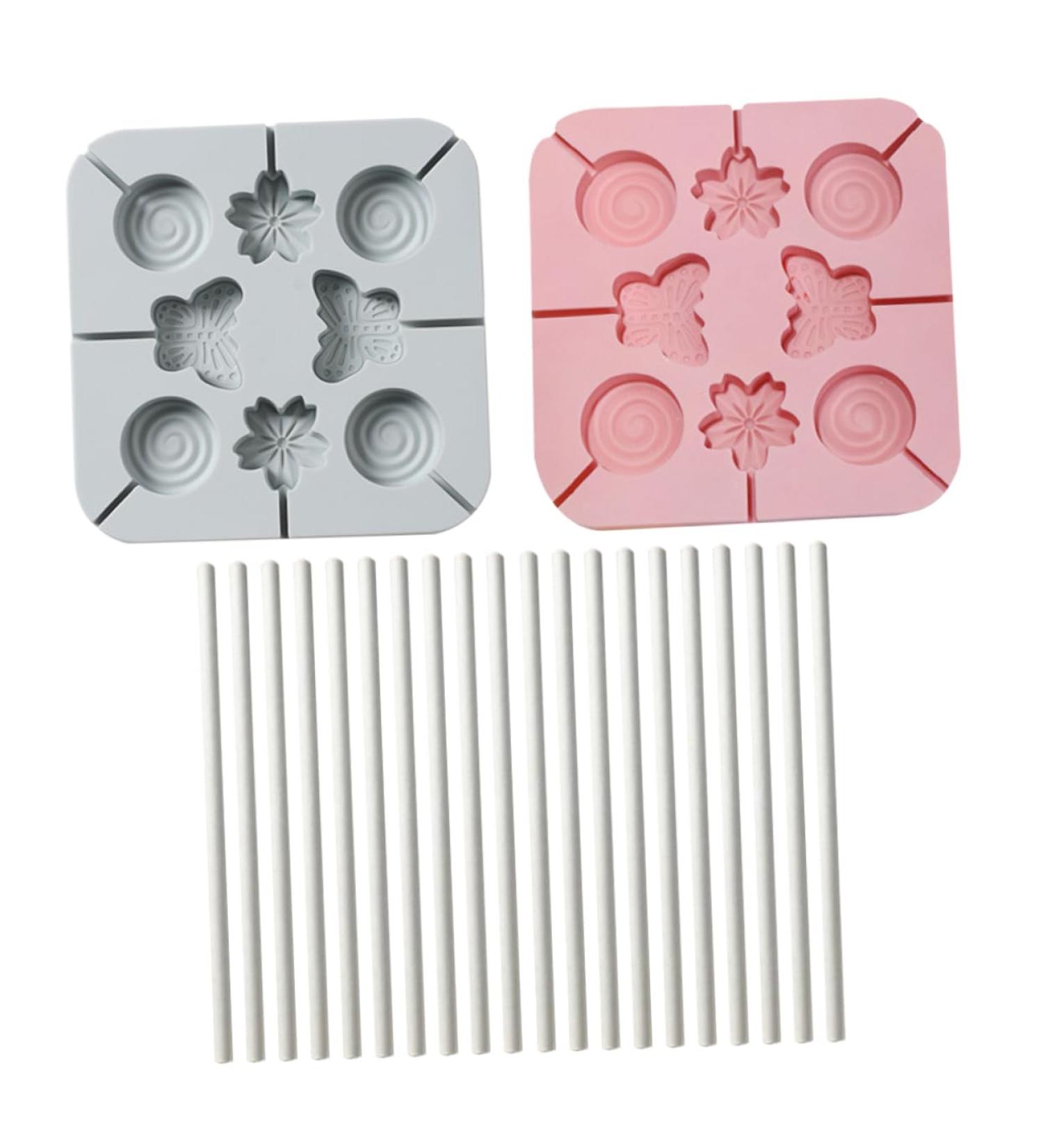 MAGICLULU 1 Set Lollipop Mold Silicone Molds Silicone Baking Molds Chocolate Baking Mold Child Square Tool - Buy Online on SooperMarket.com