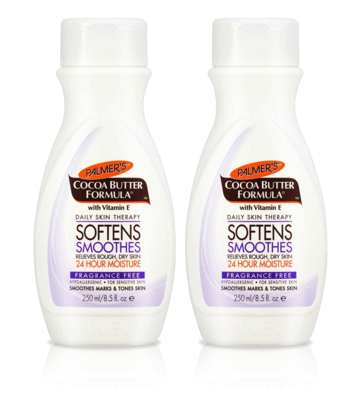 2x Palmers Cocoa Butter Fragrance Free 250ml 250 ml (Pack of 2) - Buy Online on SooperMarket.com