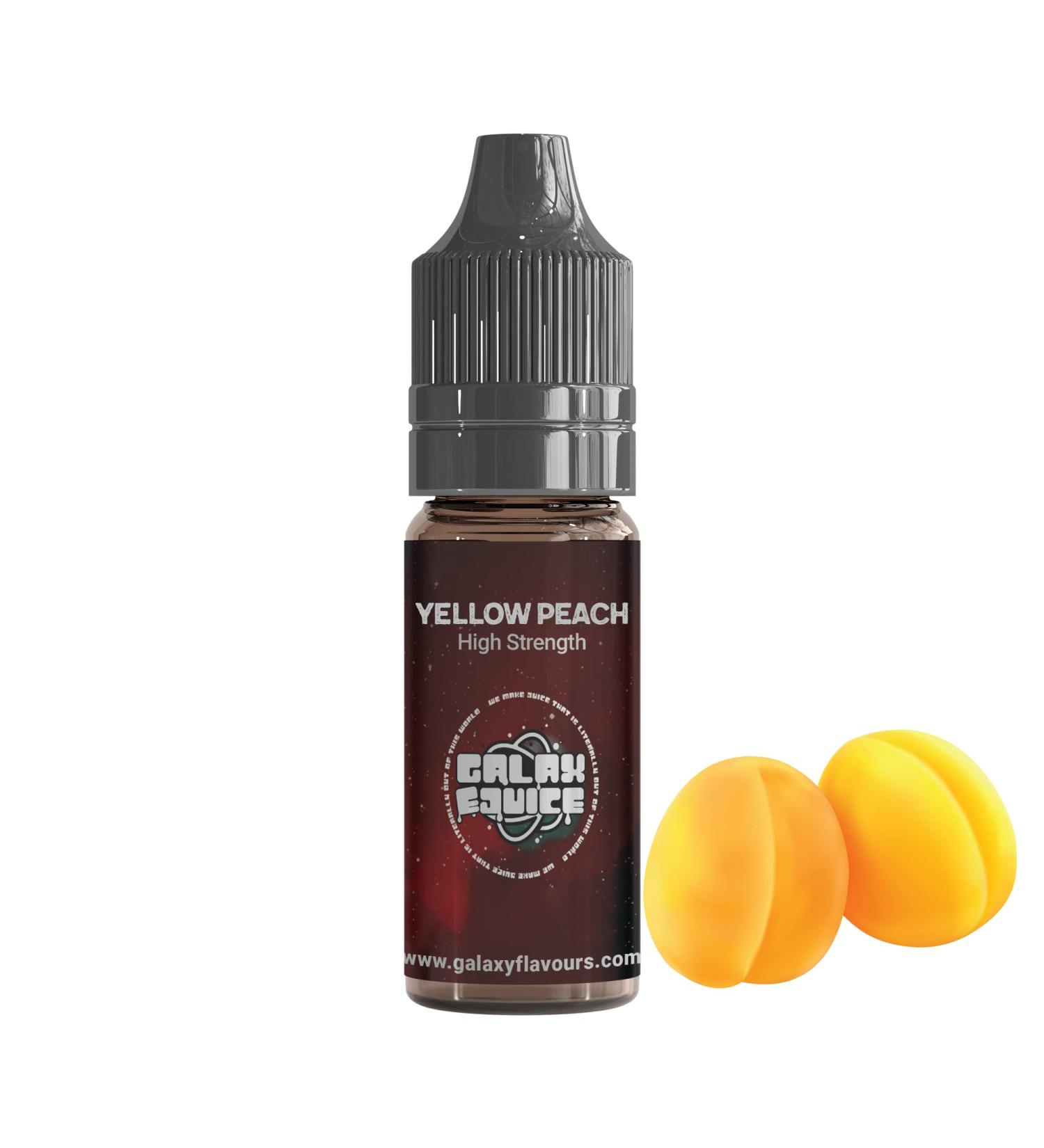 Yellow Peach High Strength Flavouring - 10ml Bottle - Galaxy Food Flavours - Buy Online on SooperMarket.com