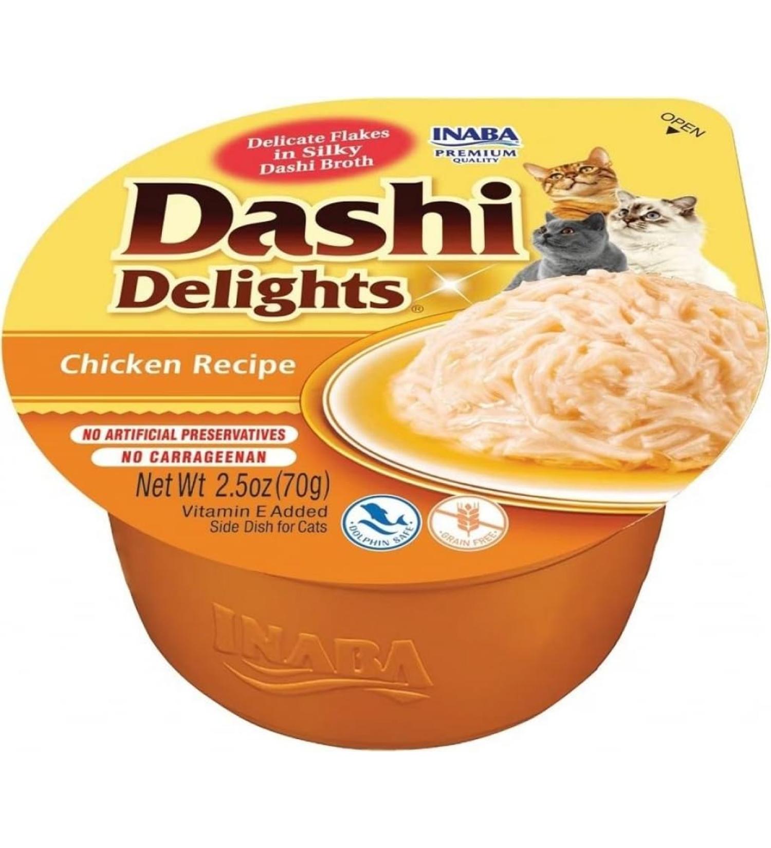 Churu Cat Dashi Delights wet food for cats (chicken)