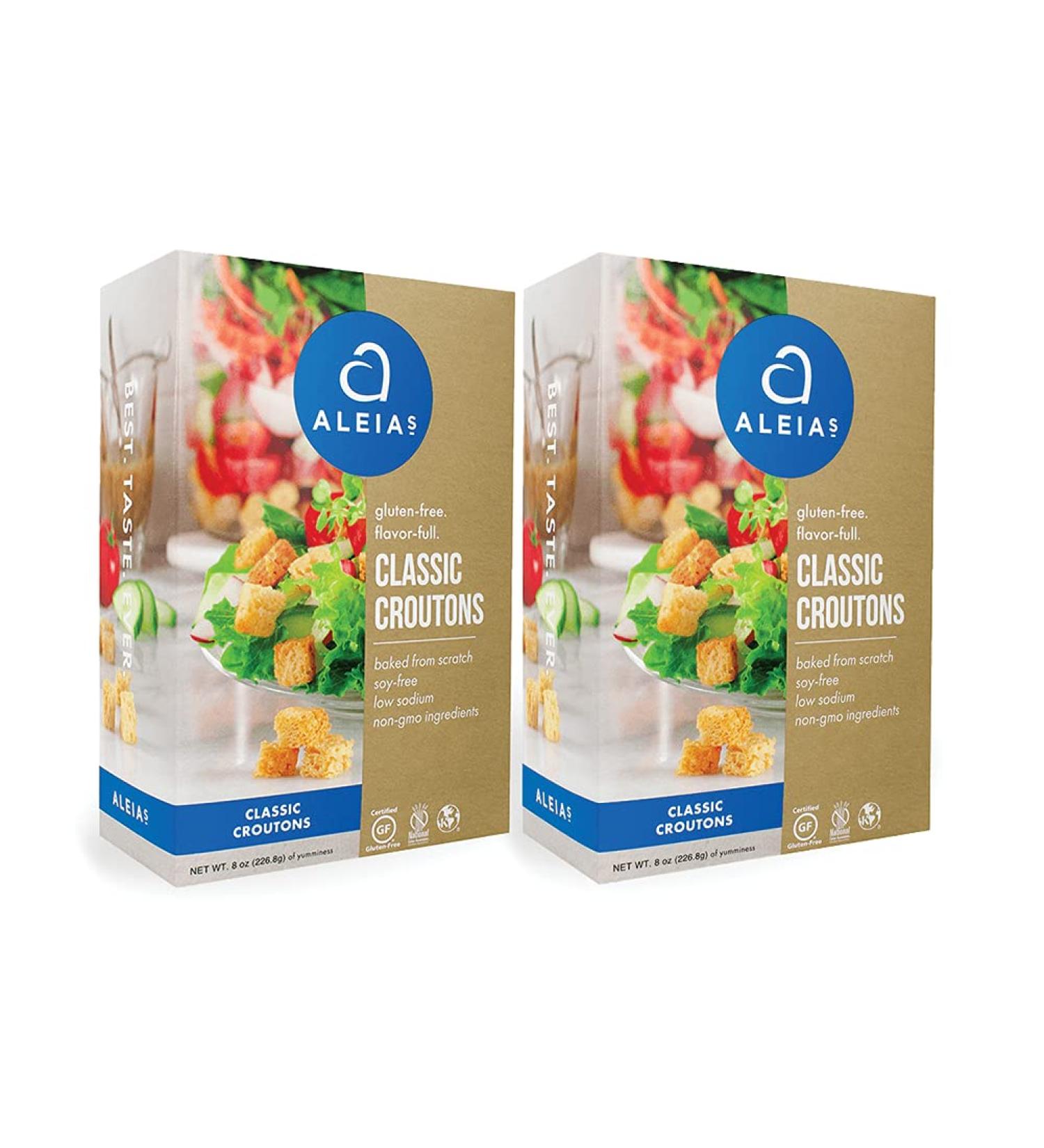 ALEIA'S Best Taste Ever Classic Croutons - Gluten Free 8oz/2 Pack - Buy Online on SooperMarket.com