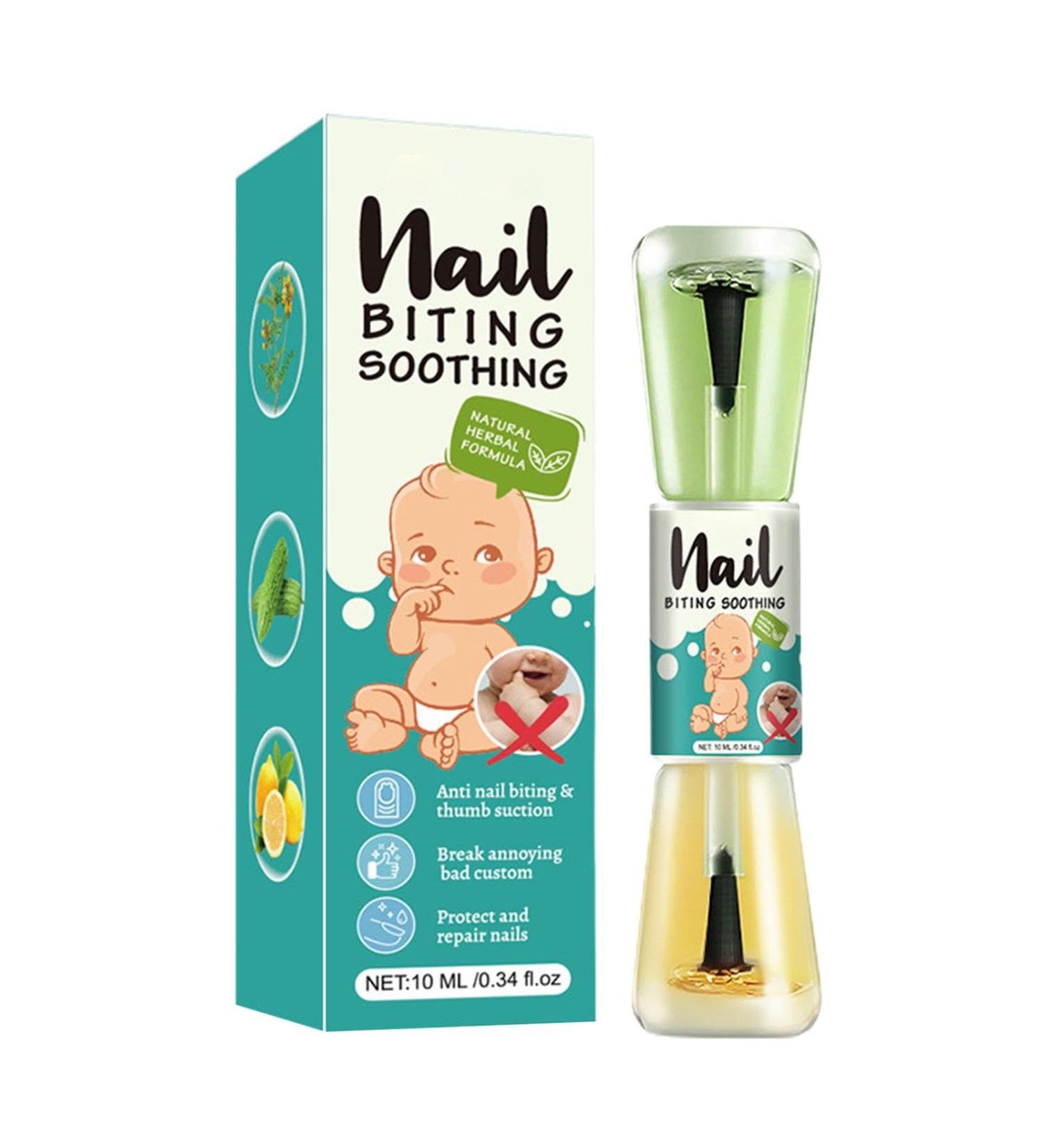 Bitter Nail Water 10ml Kid's Bitter Tasting Nail Anti Nail Biting Polish Child Safe Nail Care Product Stop Nail Biting Treatmnt Natural Plant Extracts Nail Care Tool For Newborns Kids Teens - Buy Online on SooperMarket.com