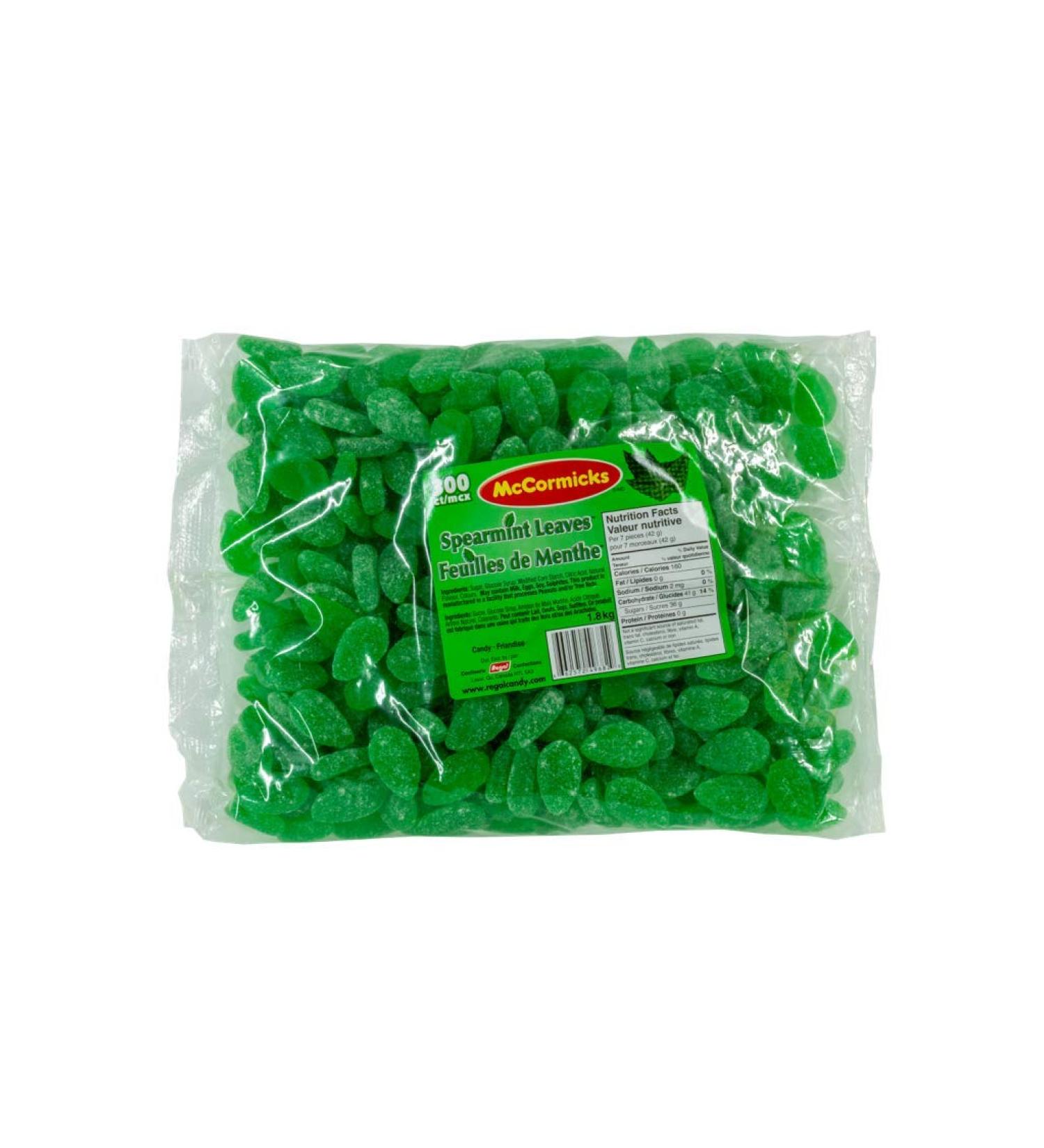 McCormicks Spearmint Leaves - Gummy Candy 300 Count - Buy Online on SooperMarket.com