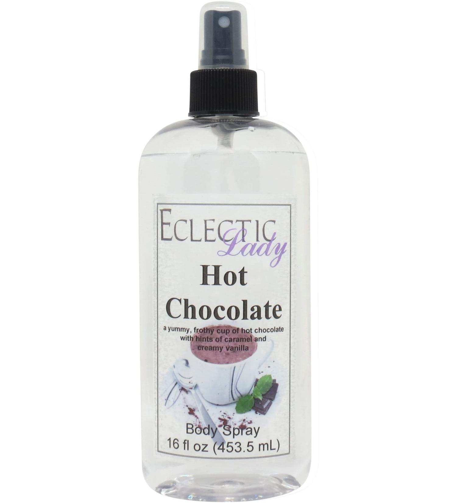 Hot Chocolate Body Spray (Double Strength) 8 ounces Body Mist for Women with Clean Light & Gentle Fragrance Long Lasting Perfume with Comforting Scent for Men & Women Cologne with Soft Subtle 8 Fluid Ounces (Double Strength) - Buy Online on SooperMarket.com