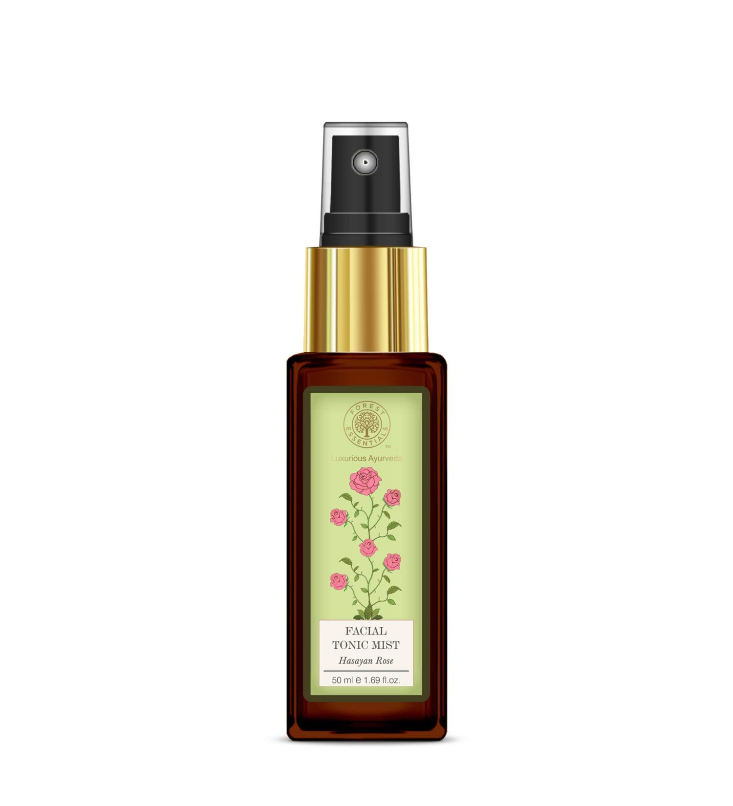Buy Forest Essentials Facial Tonic Mist Rosewater Hasayan 50ml - Refreshing Hydration for Radiant Skin | International Shipping Available - Buy Online on SooperMarket.com