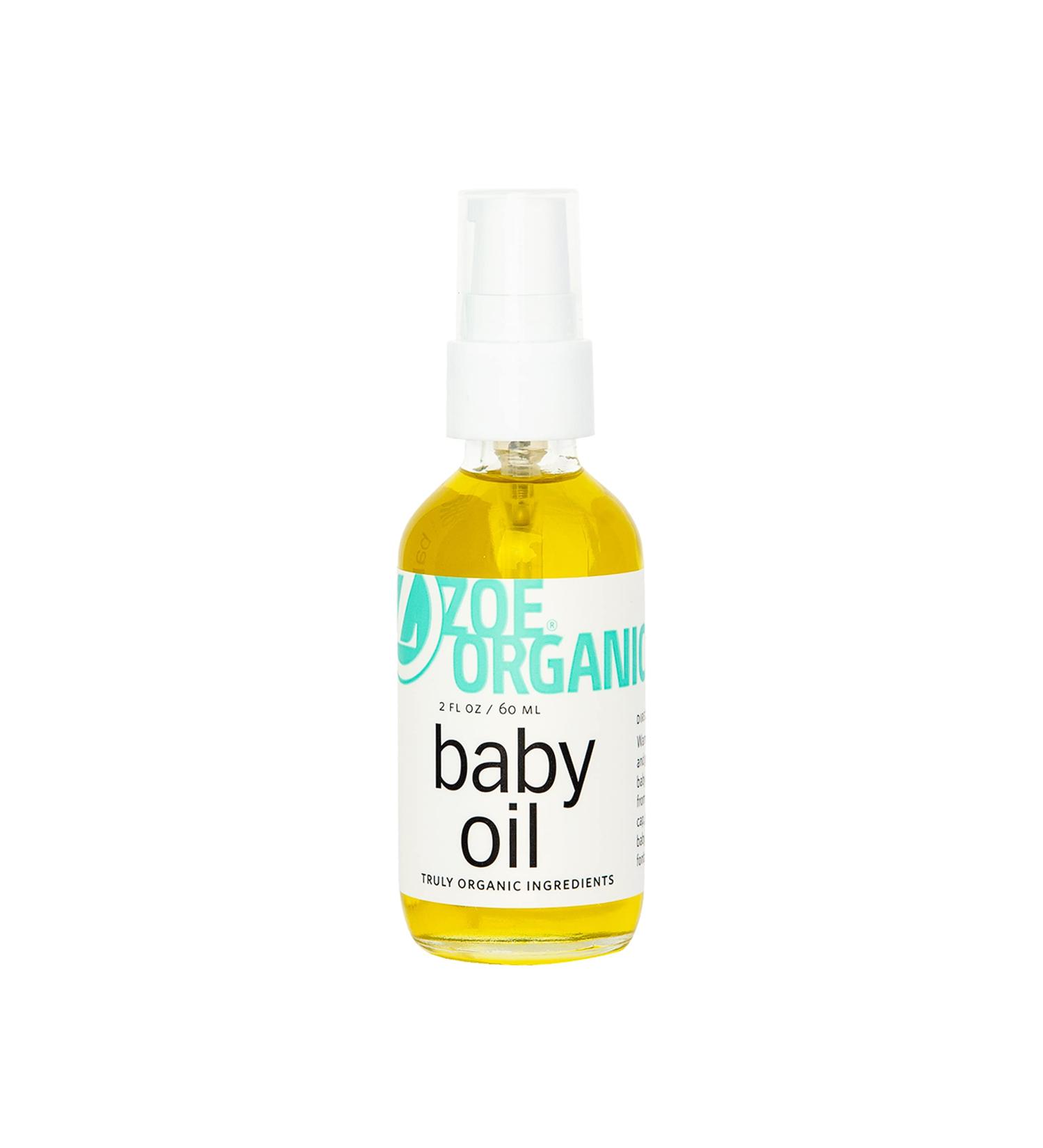 Zoe Organics Baby Oil - Organic Calming Massage Oil with Lavender & Chamomile | Nourish & Moisturize Baby s Skin (2 oz - Buy Online on SooperMarket.com