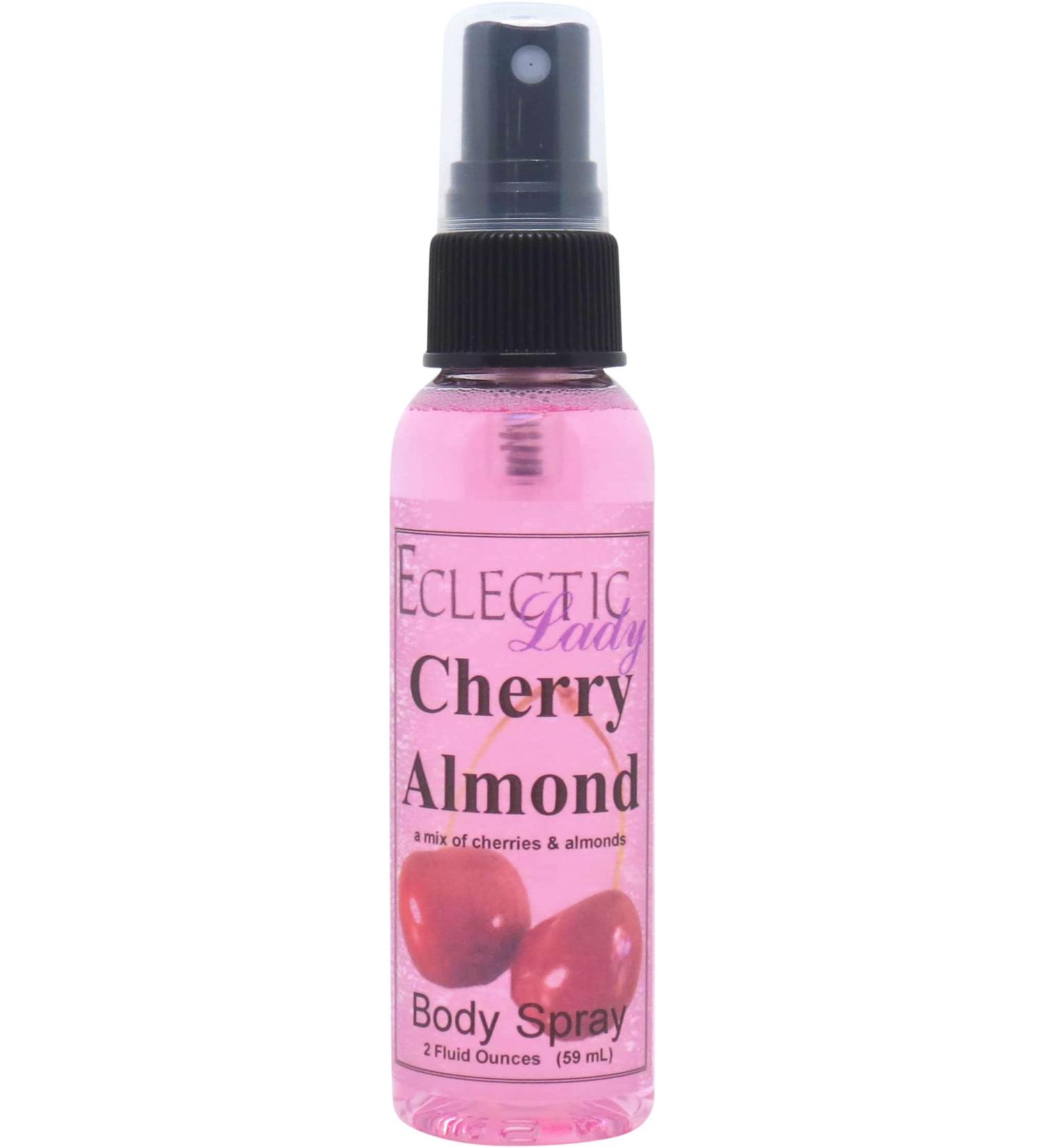 Cherry Almond Body Spray (Double Strength) 4 ounces Body Mist for Women with Clean Light & Gentle Fragrance Long Lasting Perfume with Comforting Scent for Men & Women Cologne with Soft Subtle Double Strength 4 Fluid Ounces - Buy Online on SooperMarket.com